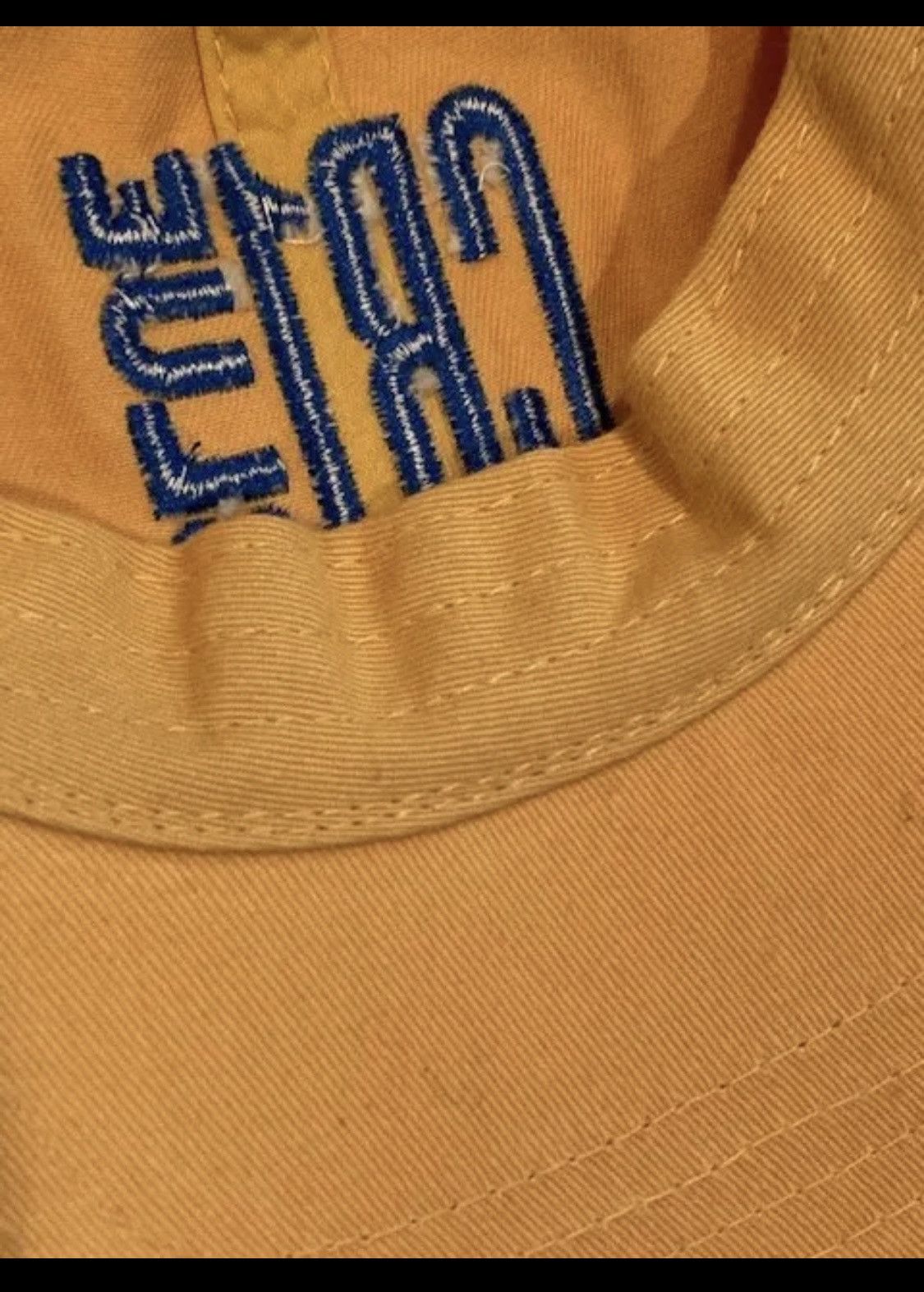 Callaway Golf Yellow Callaway Golf Hat Cap CB1 Blue Embroidered Size ONE SIZE - 5 Thumbnail