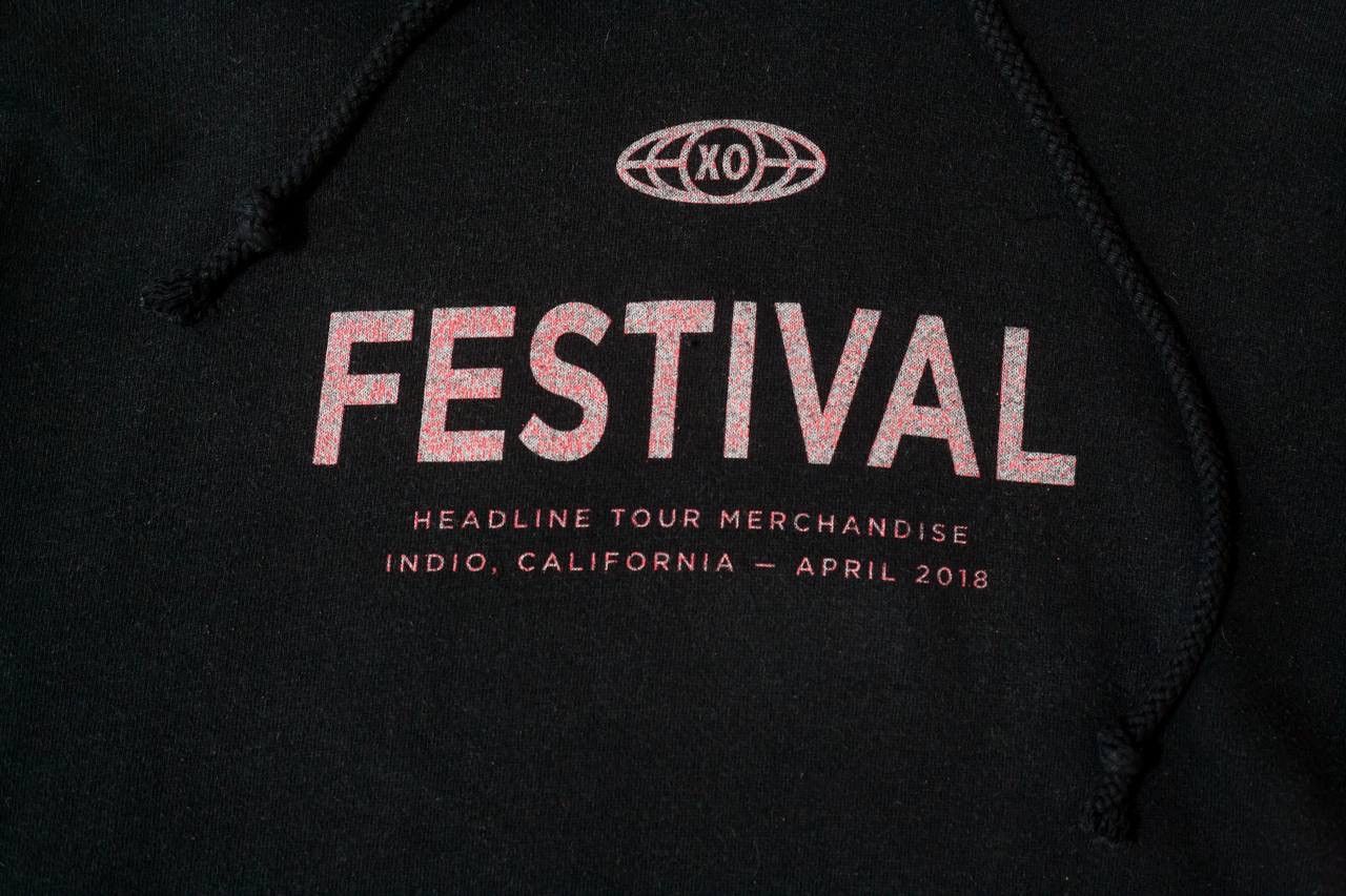 The Weeknd The Weeknd XO Festival Coachella 2018 Logo Fleece Hoodie Size US XL / EU 56 / 4 - 3 Thumbnail
