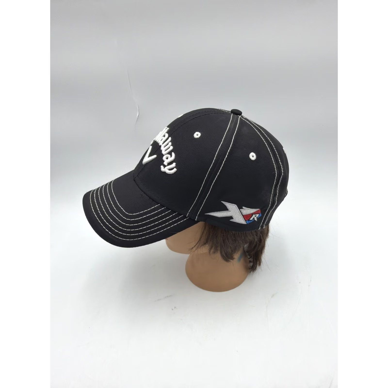 Callaway Callaway Hat Cap Strap Back Black One Size Men Adjustable Breathable Polyester Golf Hat Sports Mens Size ONE SIZE - 5 Thumbnail