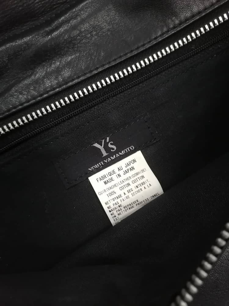 Yohji Yamamoto Y’S YOHJI YAMAMOTO LEATHER SLING BAG/CROSS BODY MAN Size ONE SIZE - 12 Thumbnail