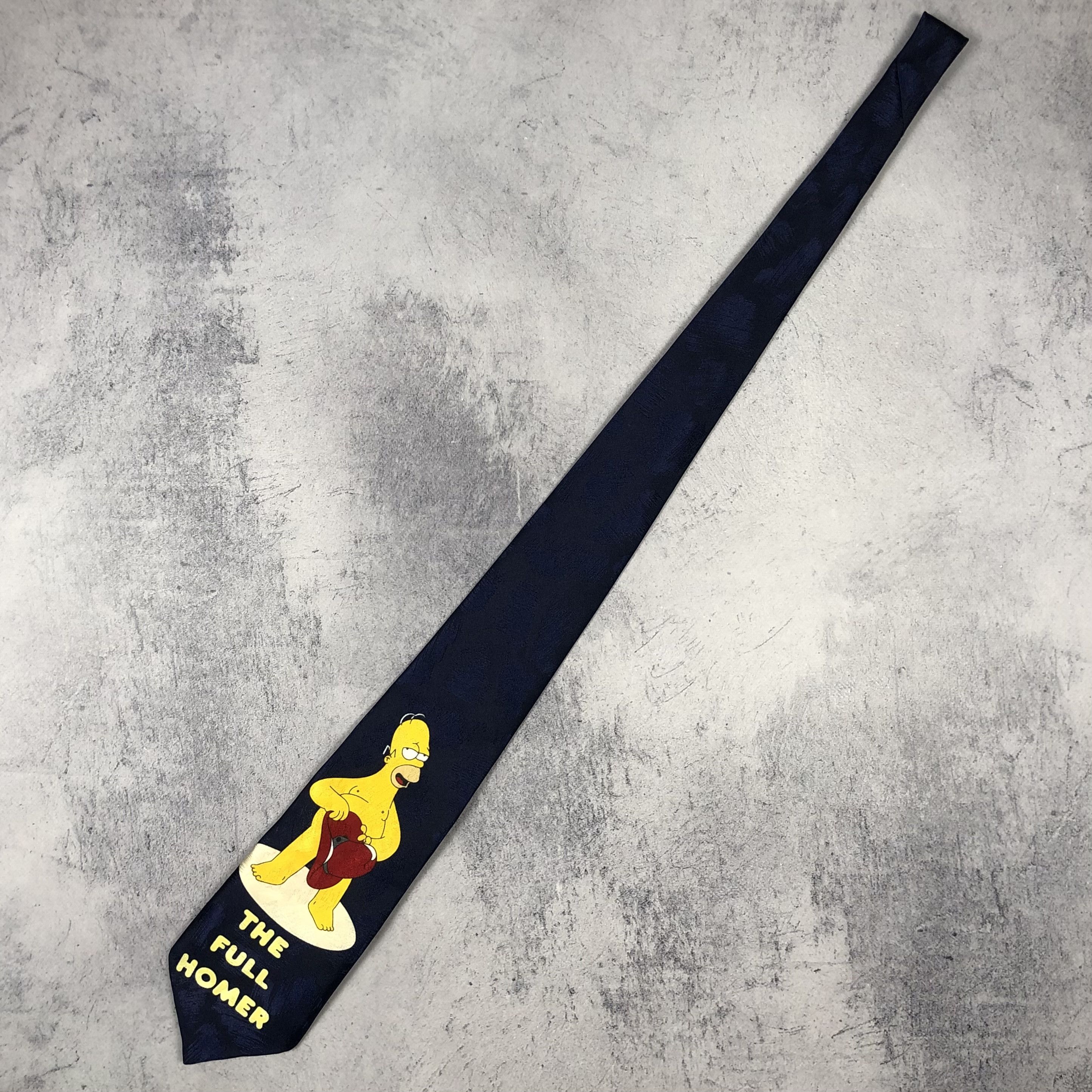The Simpsons Vintage 1998 The Simpsons The Full Homer Tie Size ONE SIZE - 3 Thumbnail