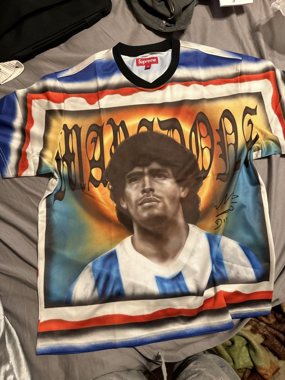 Supreme Supreme Maradona Jersey | Grailed