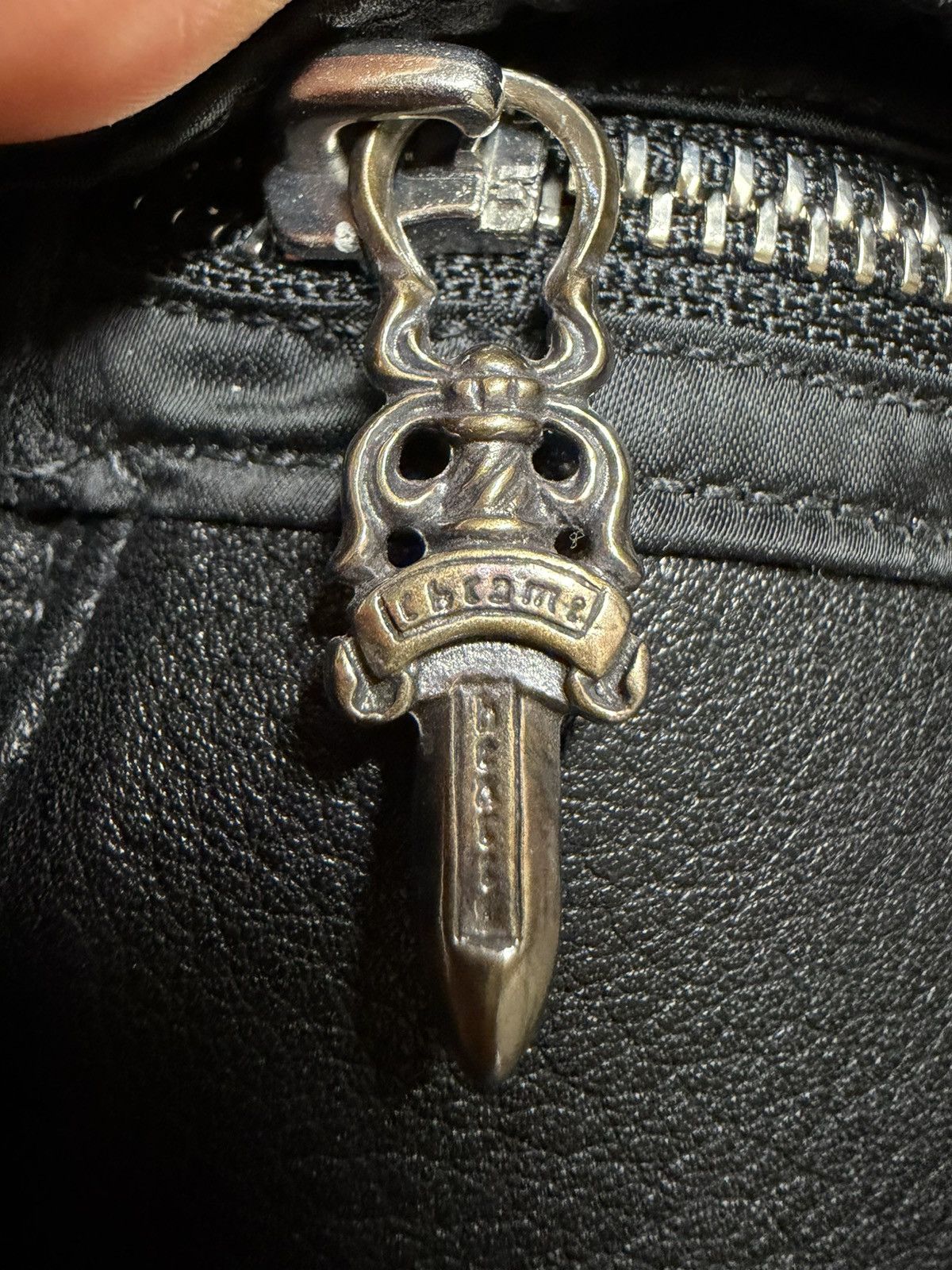 Chrome Hearts CHROME HEARTS HOT POT CH Plus Crossball Leather Shoulder Bag Size ONE SIZE - 7 Thumbnail
