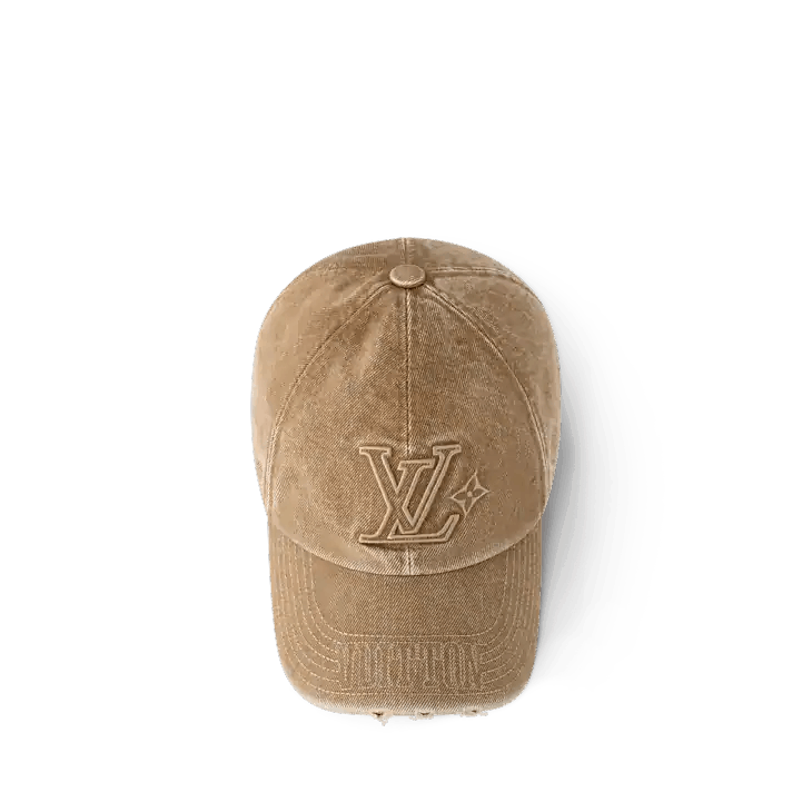 Louis Vuitton LV Denim Washed Cap Medium Size ONE SIZE - 3 Thumbnail