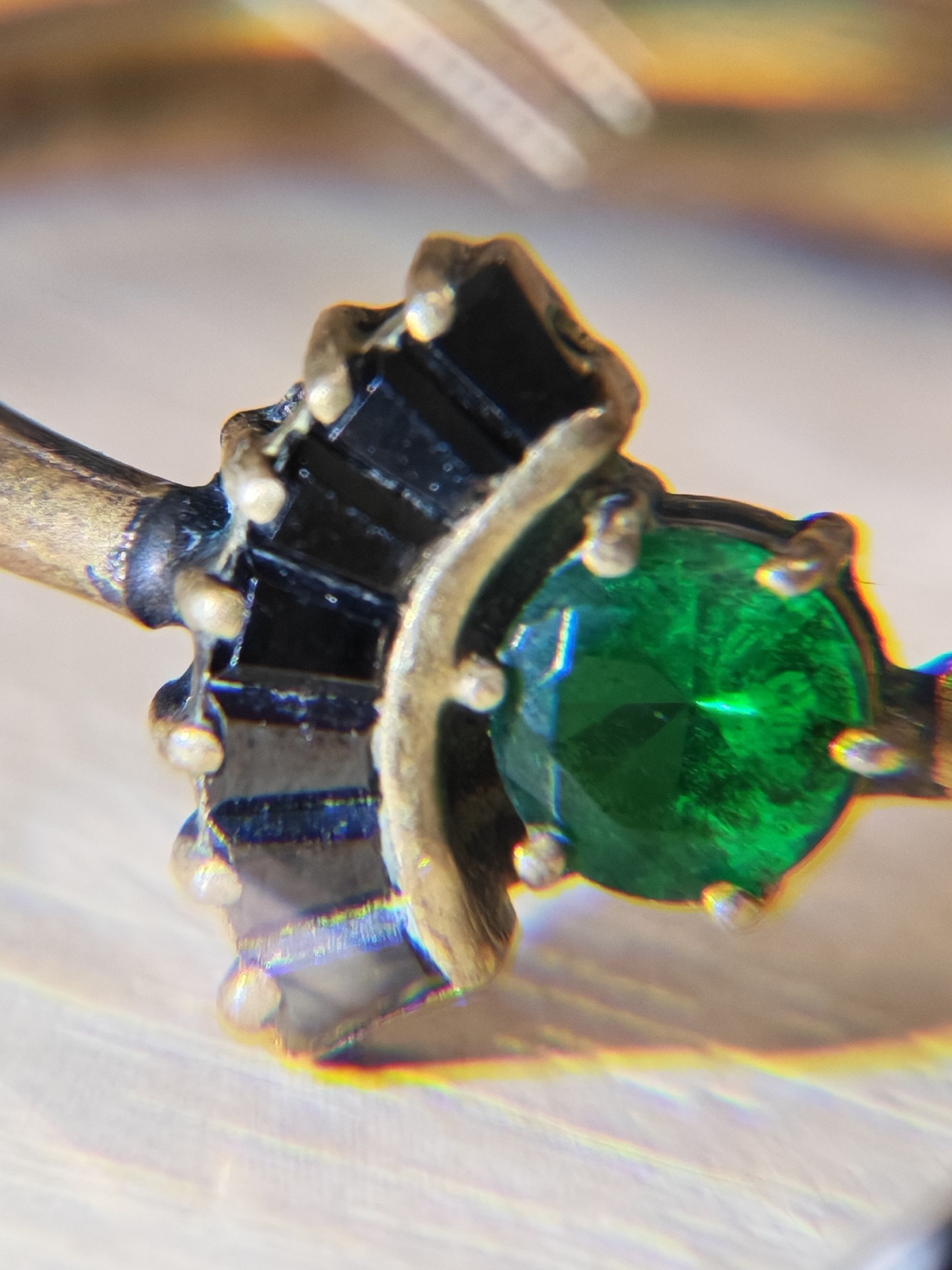 Vintage Vintage Iosselliani ring silver gold plated 19mm size Size ONE SIZE - 3 Thumbnail