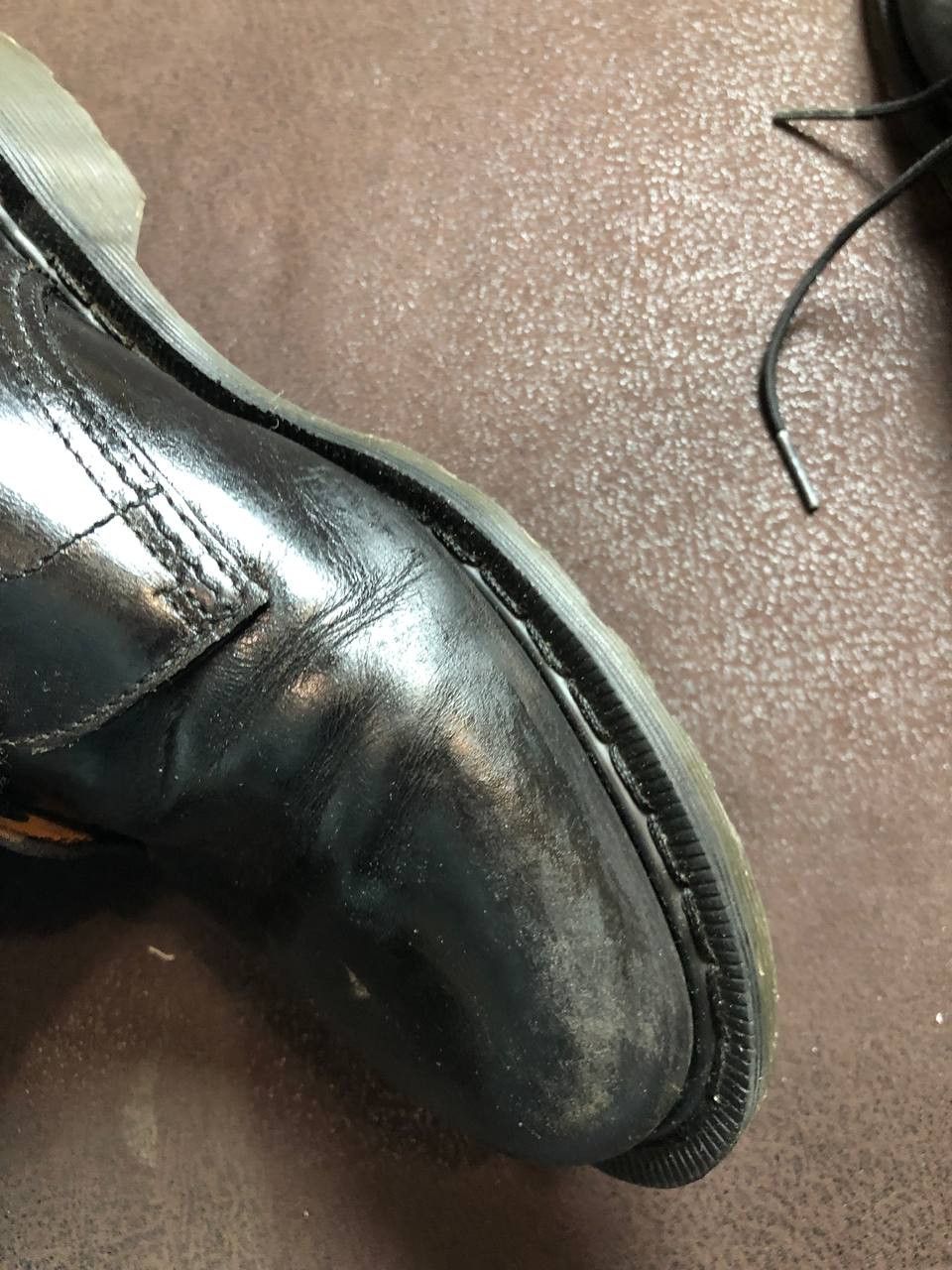 Dr. Martens 1461 Mono Smooth Leather Oxford Shoes in black