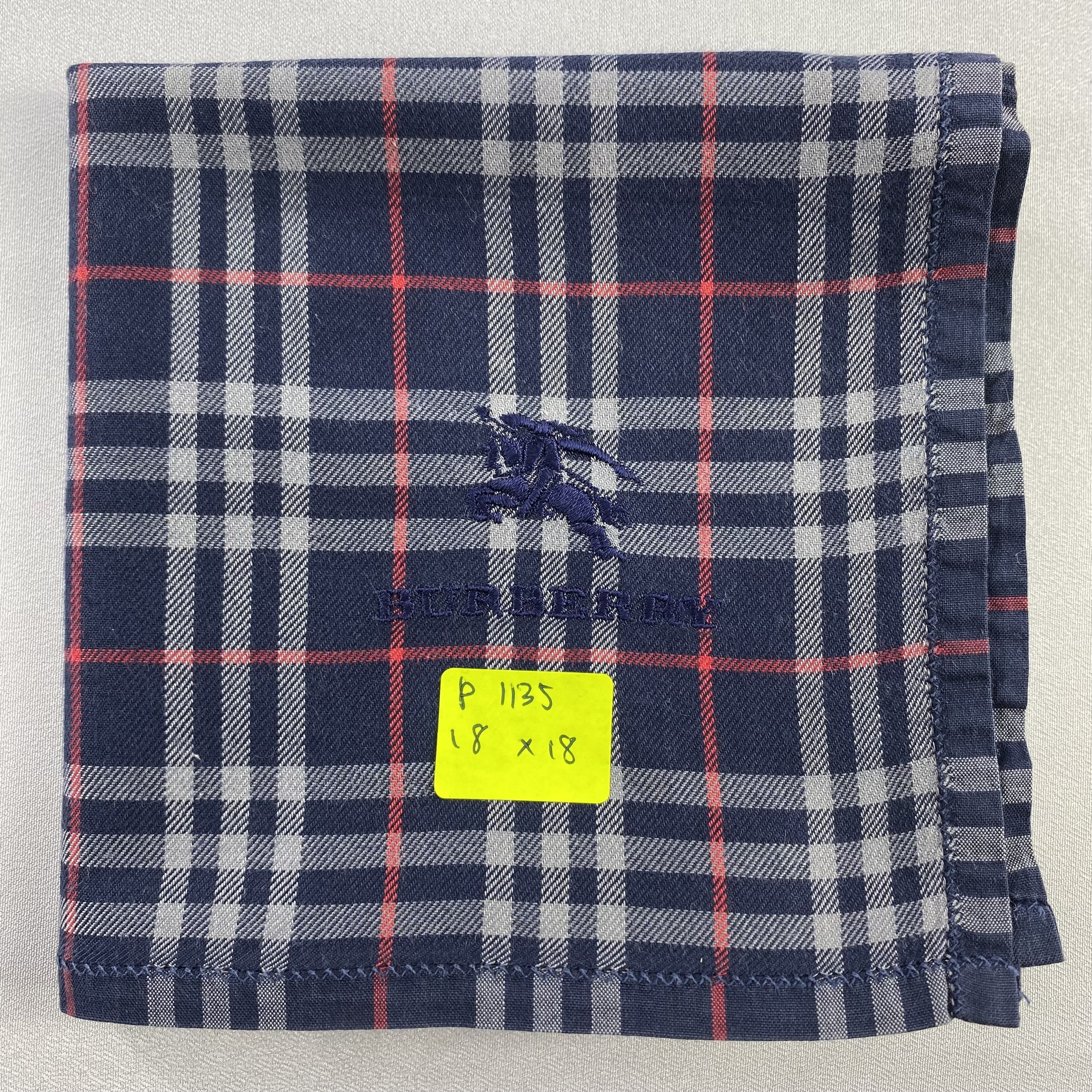 Burberry × Vintage Burberry Handkerchief / Neckerchief / Bandana-P1135 Size ONE SIZE - 5 Thumbnail