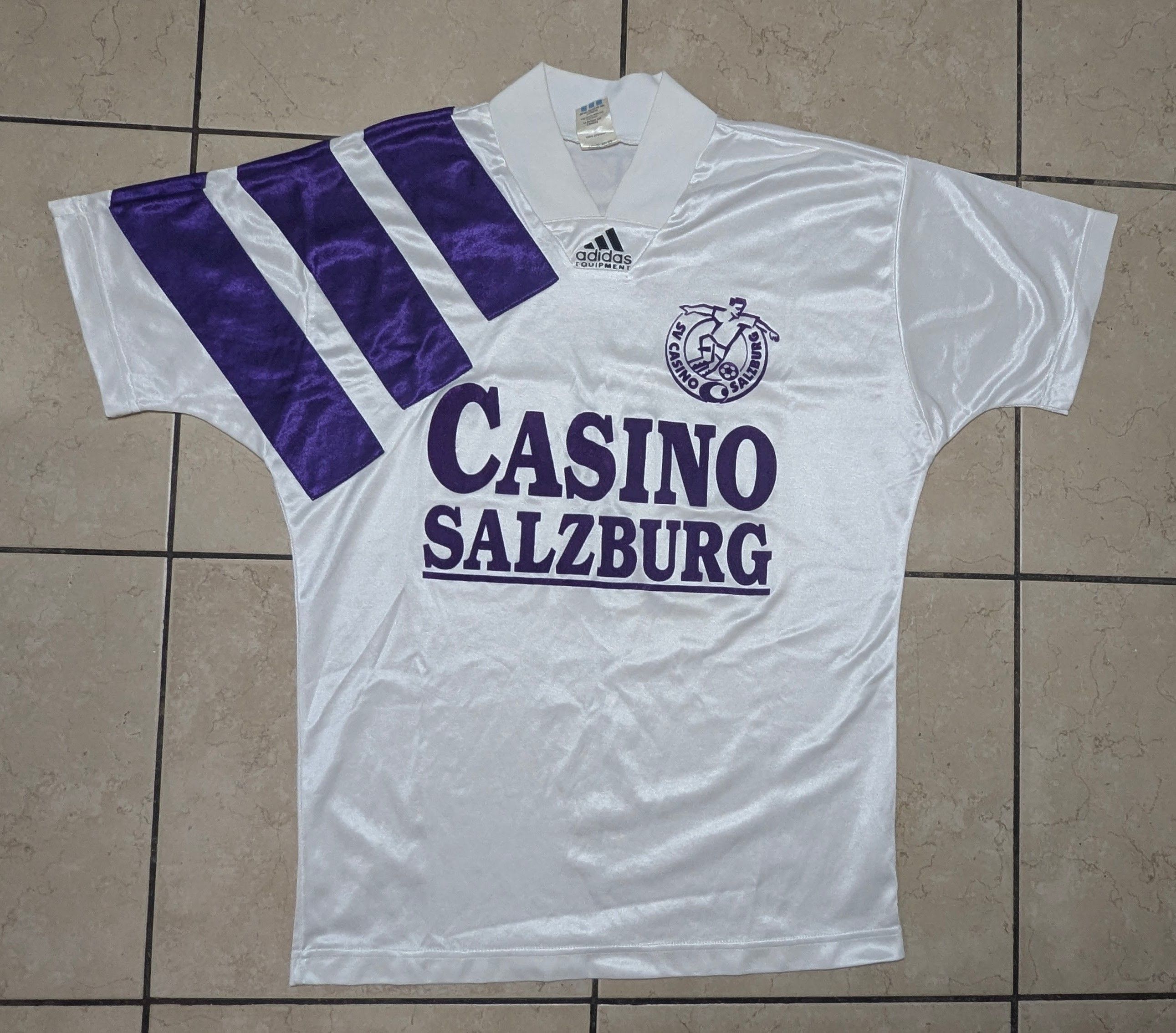 Adidas Vintage Adidas EQT 1992 Salzburg Jersey Men's size Small Size US S / EU 44-46 / 1 - 1 Thumbnail