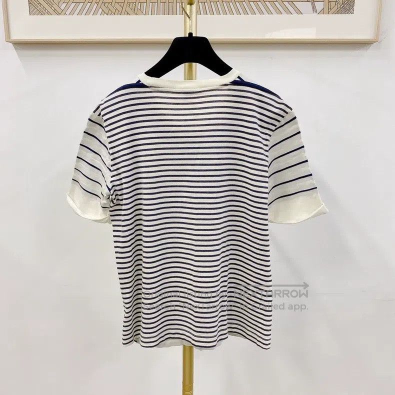 Louis Vuitton Louis Vuitton Striped T-shirt Size S / US 4 / IT 40 - 2 Thumbnail