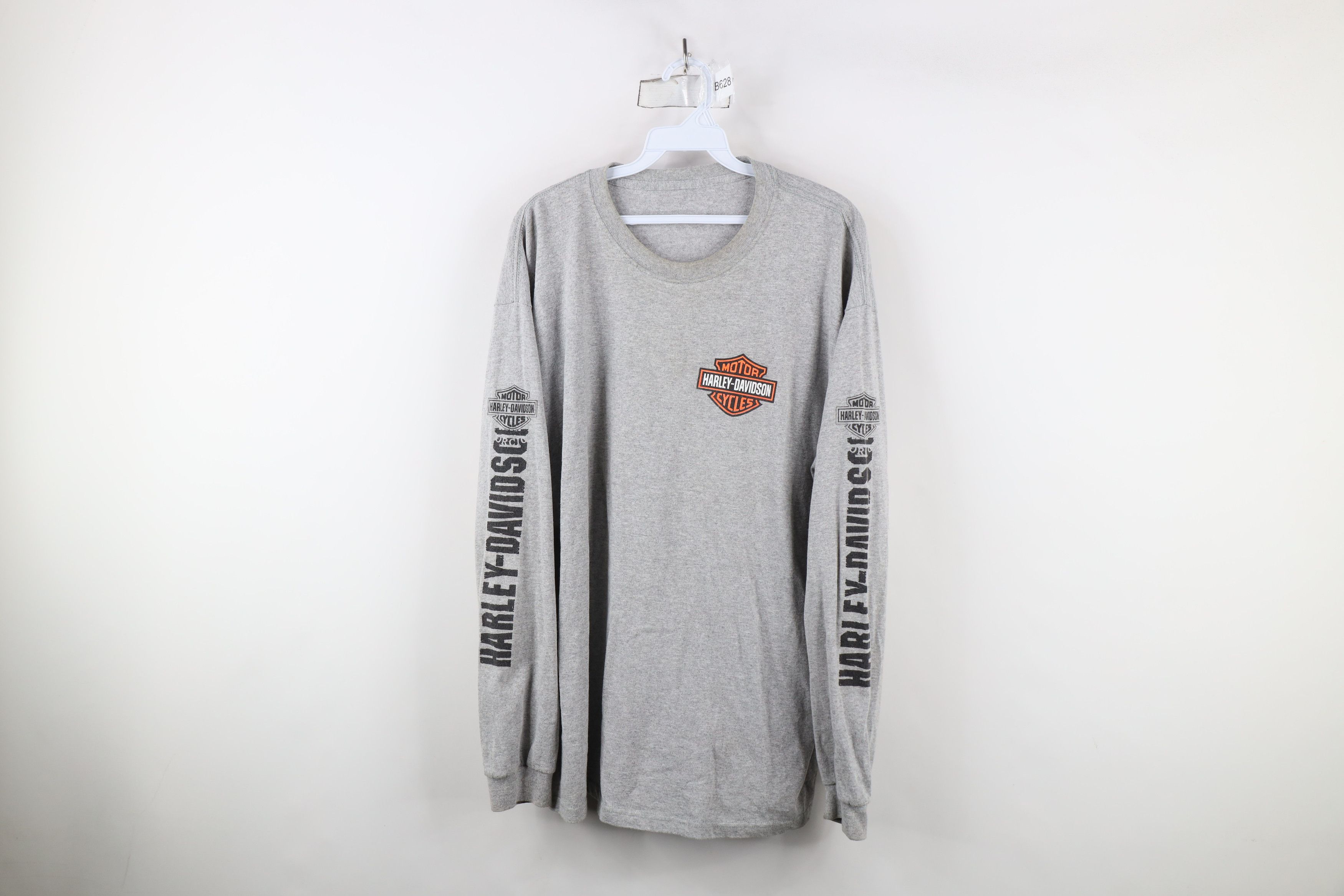 Harley Davidson × Vintage Vintage Y2K Harley Davidson Mexico Long Sleeve T-Shirt Gray Size US XL / EU 56 / 4 - 1 Thumbnail