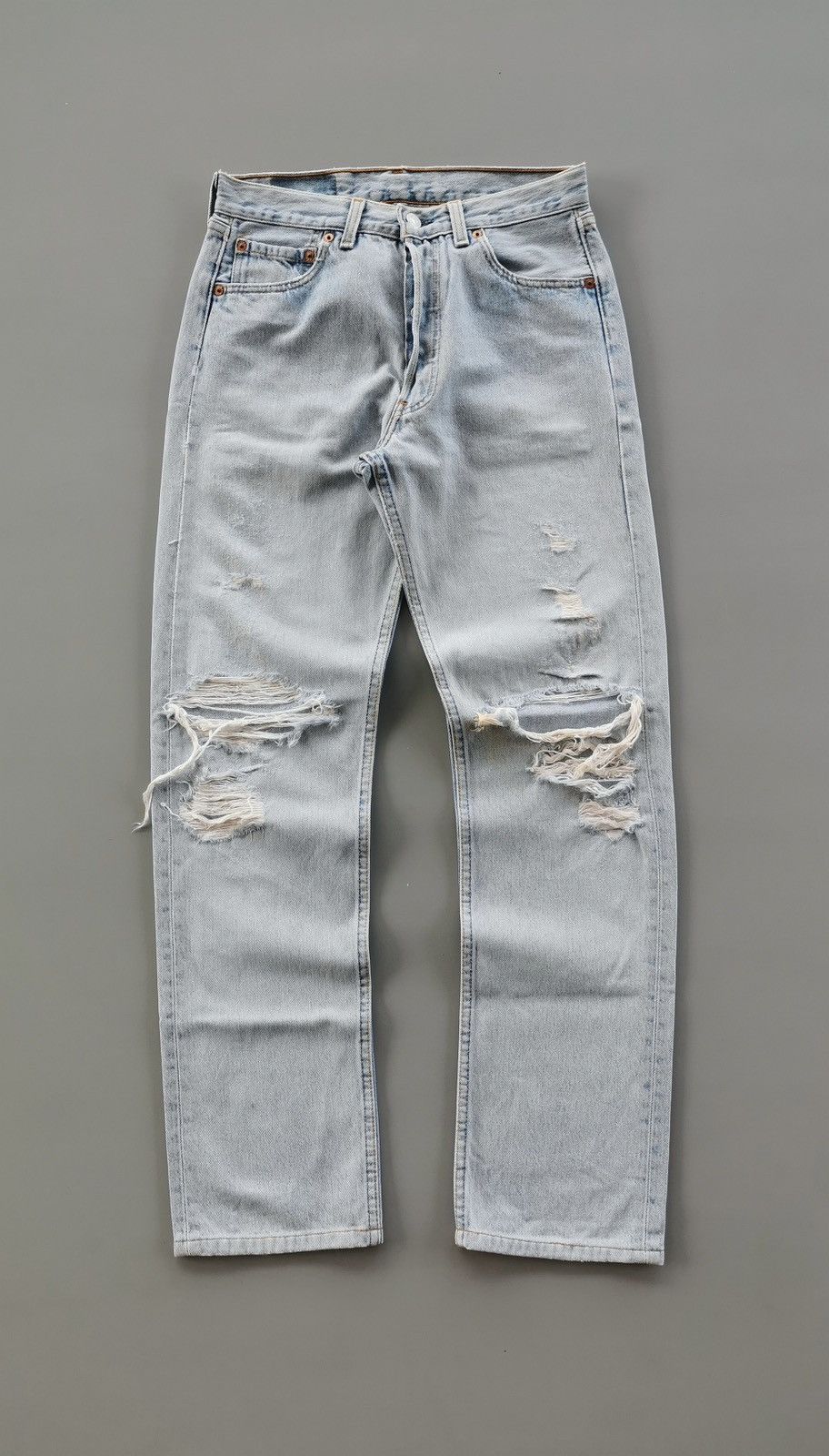 Levi's × Who Decides War Vintage Levis 501 Size 29 x 40.5 Size US 29 - 1 Thumbnail