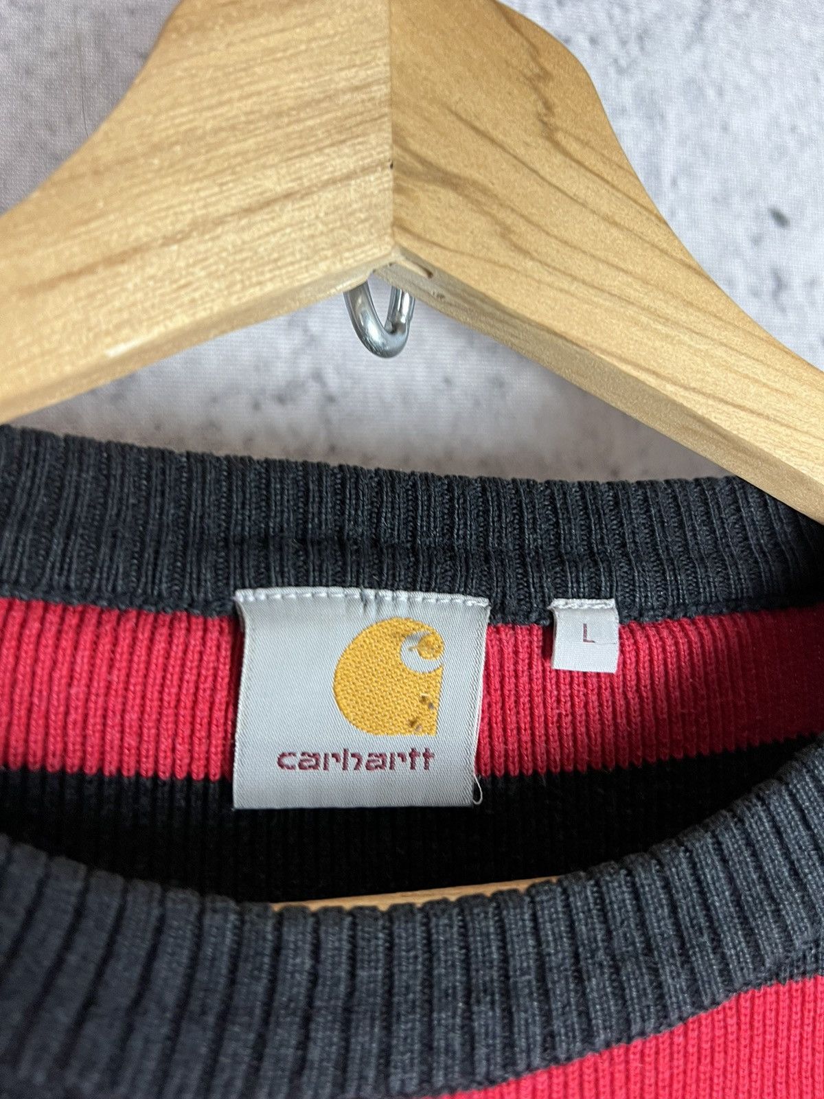 Carhartt CARHARTT VINTAGE Sailor Sweat BLUE Y2K KNIT SWEATER Size US L / EU 52-54 / 3 - 3 Thumbnail