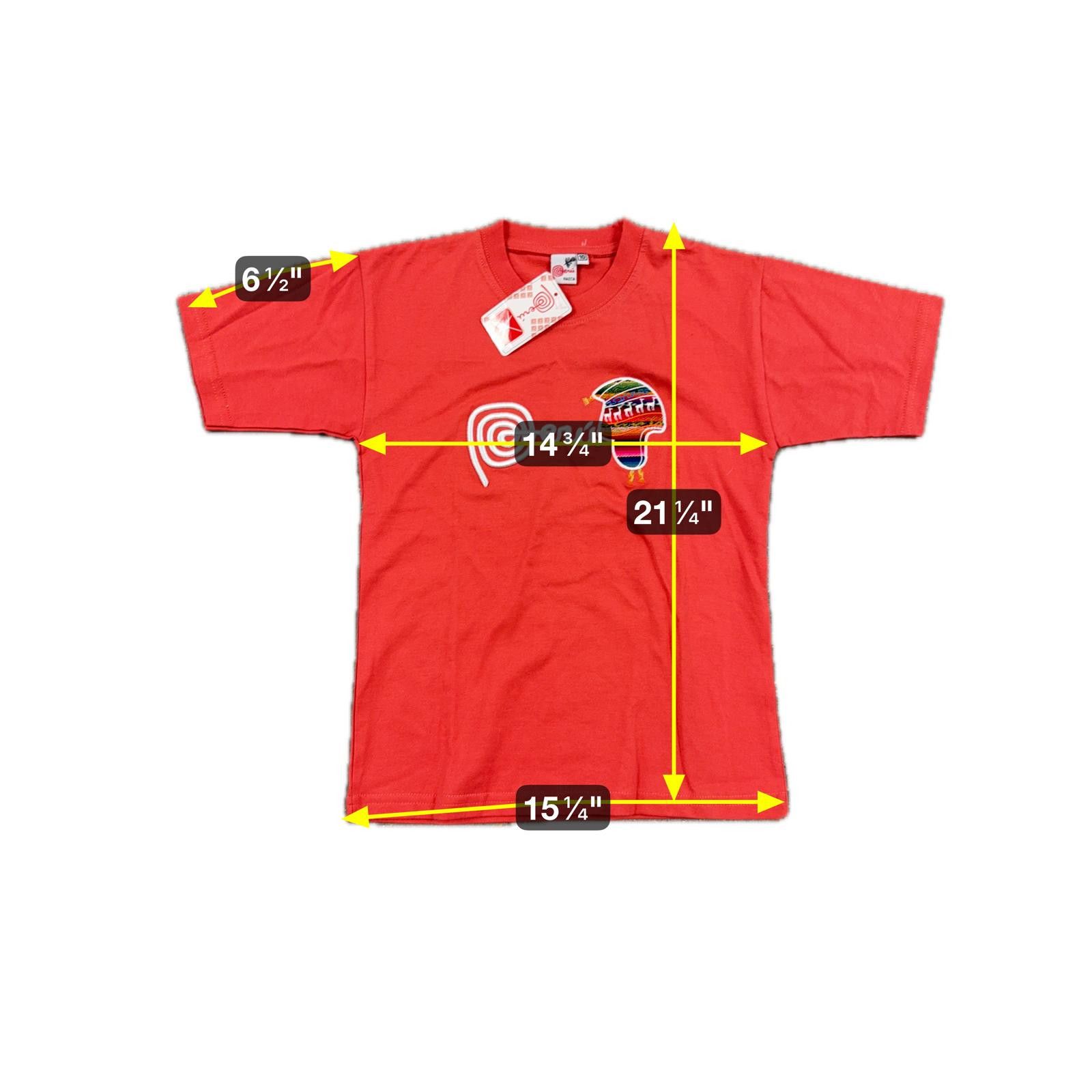Hathaway Golf NWT Authentic Peru Nazca Embroidered T-Shirt Llama Kids 10 Size US XXS / EU 40 - 9 Thumbnail