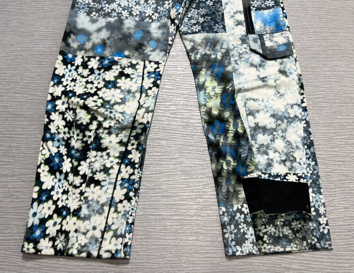 MM6 Maison Margiela MM6 - S/S 16’ - Flower Patchwork Pants Size US 28 / EU 44 - 9 Thumbnail