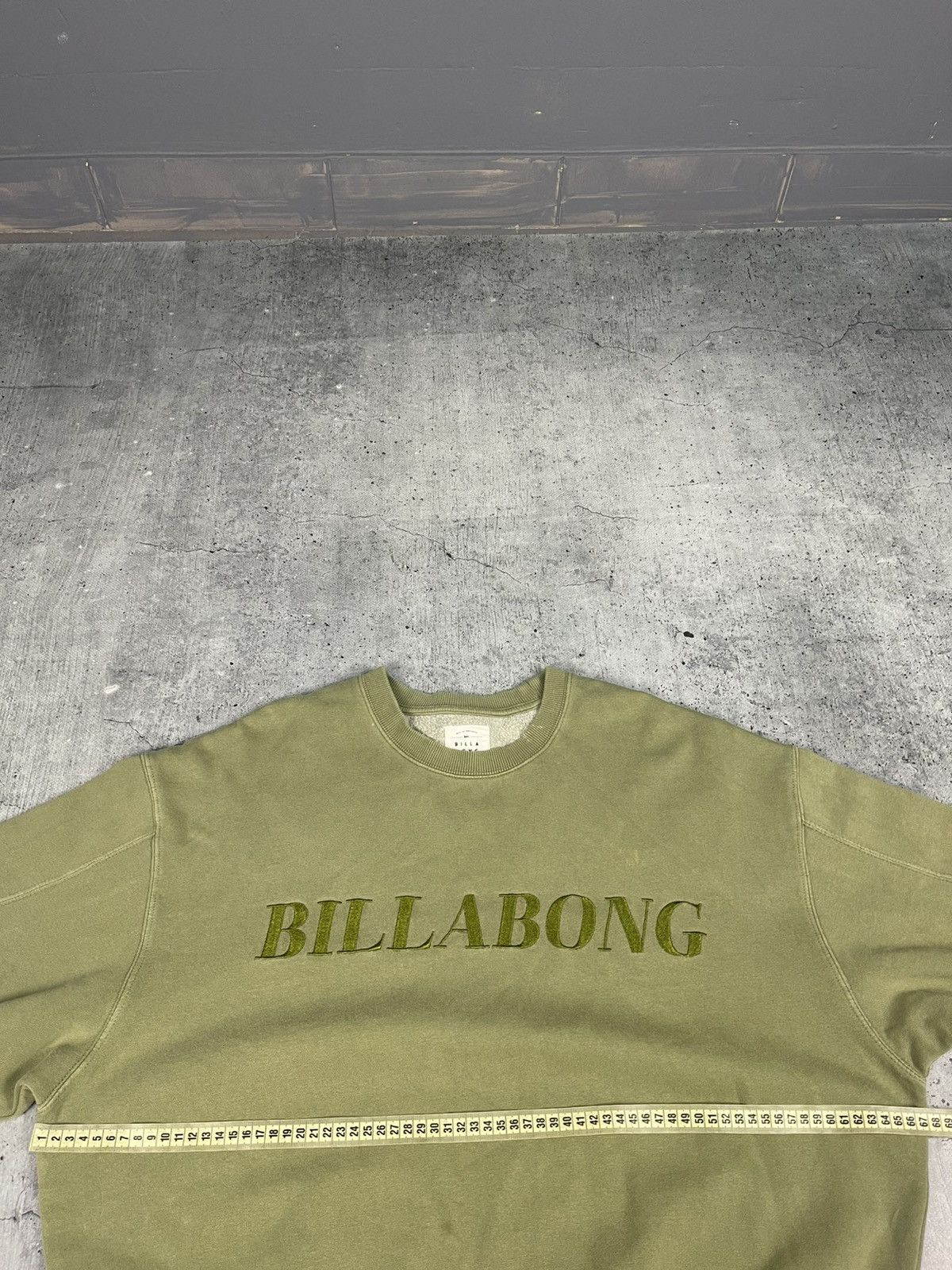 Billabong Vintage Billabong Hoodie Sweater Big Logo Baggy Sweatshirt Size US M / EU 48-50 / 2 - 6 Thumbnail