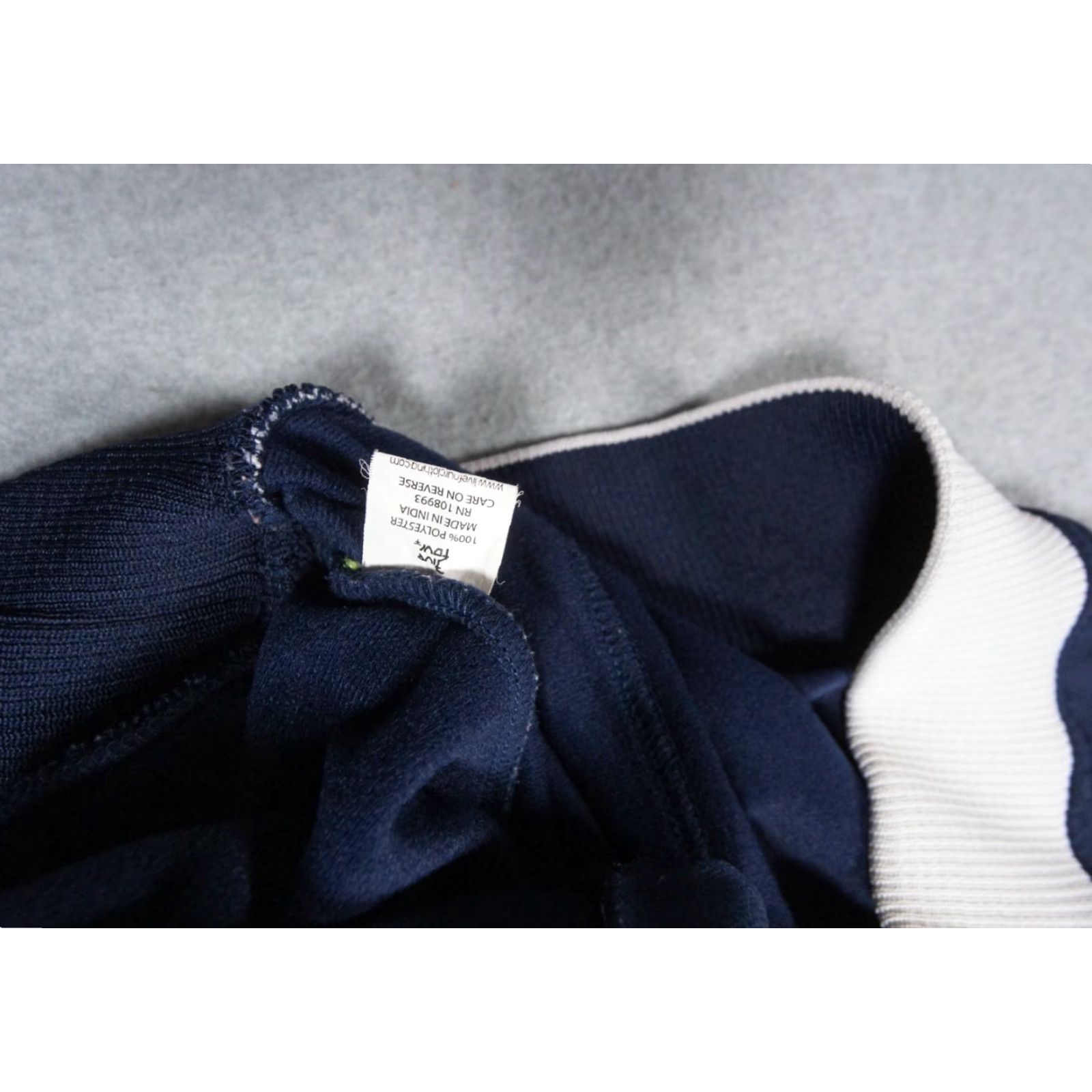 Vintage VINTAGE Five Four Jacket Mens M Blue Track Full Zip Mock Neck Outdoors Y2K Size US M / EU 48-50 / 2 - 7 Thumbnail