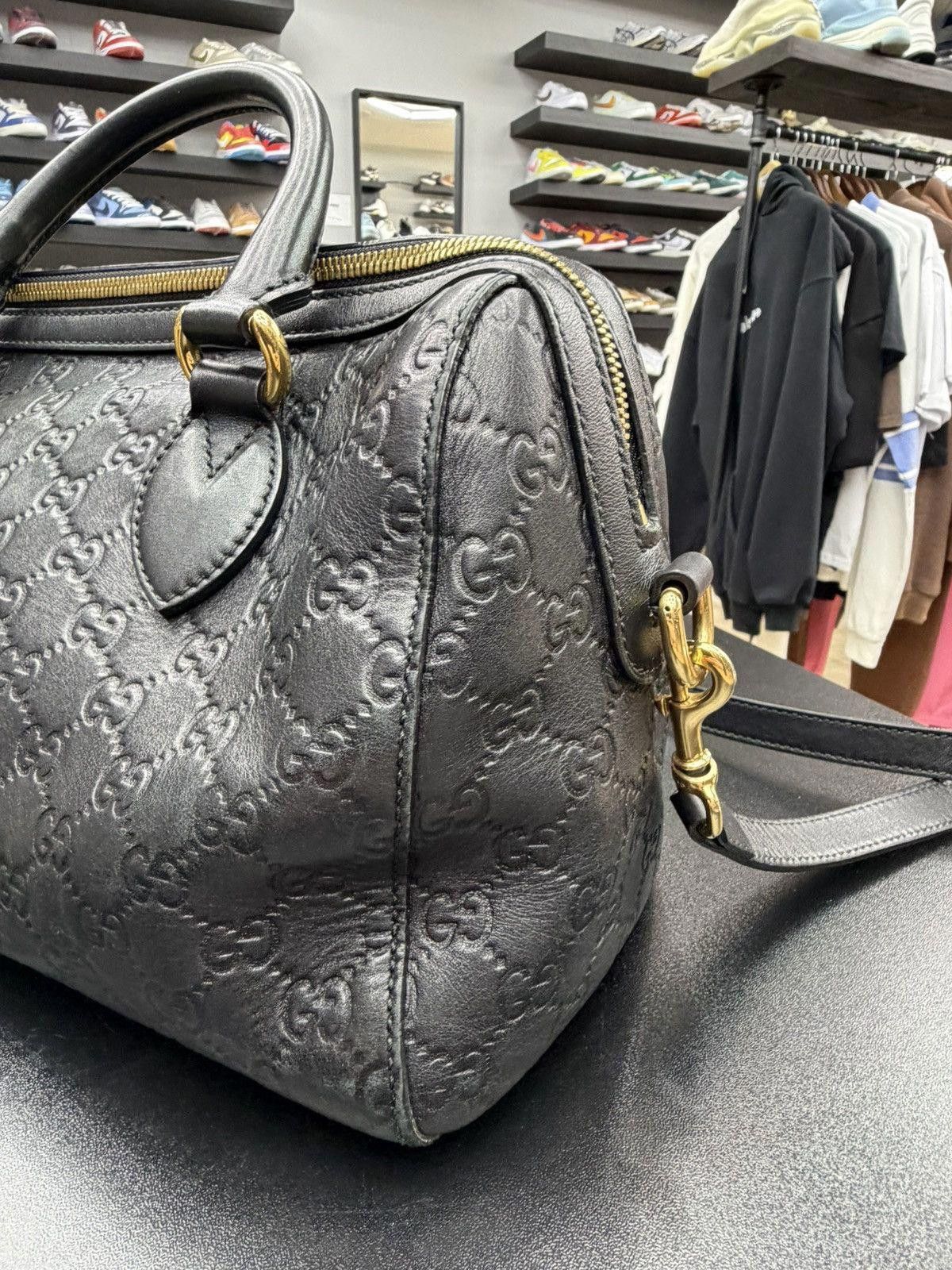 Gucci Gucci Boston Bag Guccissima Leather Medium Retail $1980 Size ONE SIZE - 9 Thumbnail