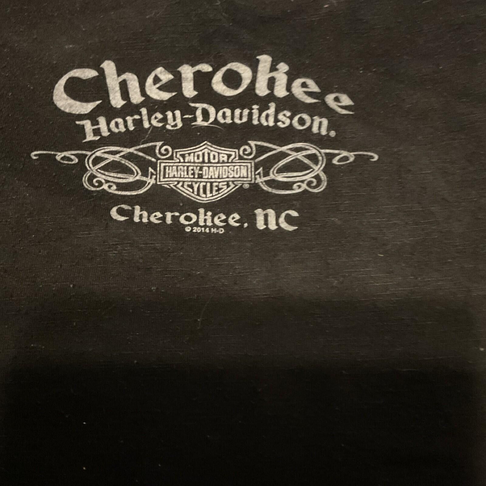 Other Harley-Davidson Cherokee Black Womens T-Shirt Sx L Size ONE SIZE - 5 Thumbnail