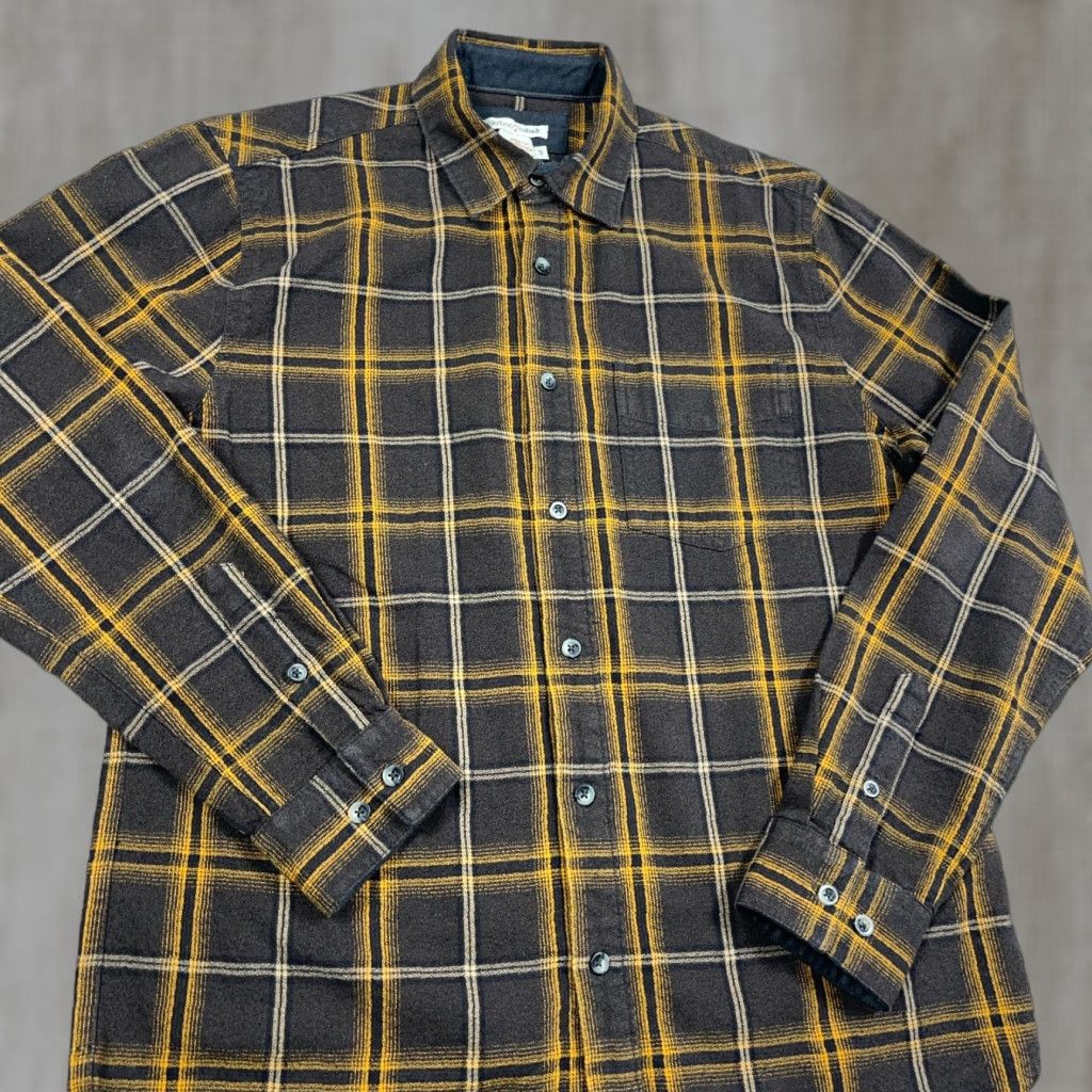 Carbon2Cobalt Carbon 2 Cobalt Shirt Men Small Brown Plaid Button Up Cotton Adult Regular Long Sleeve Casual Camp Size US S / EU 44-46 / 1 - 1 Thumbnail