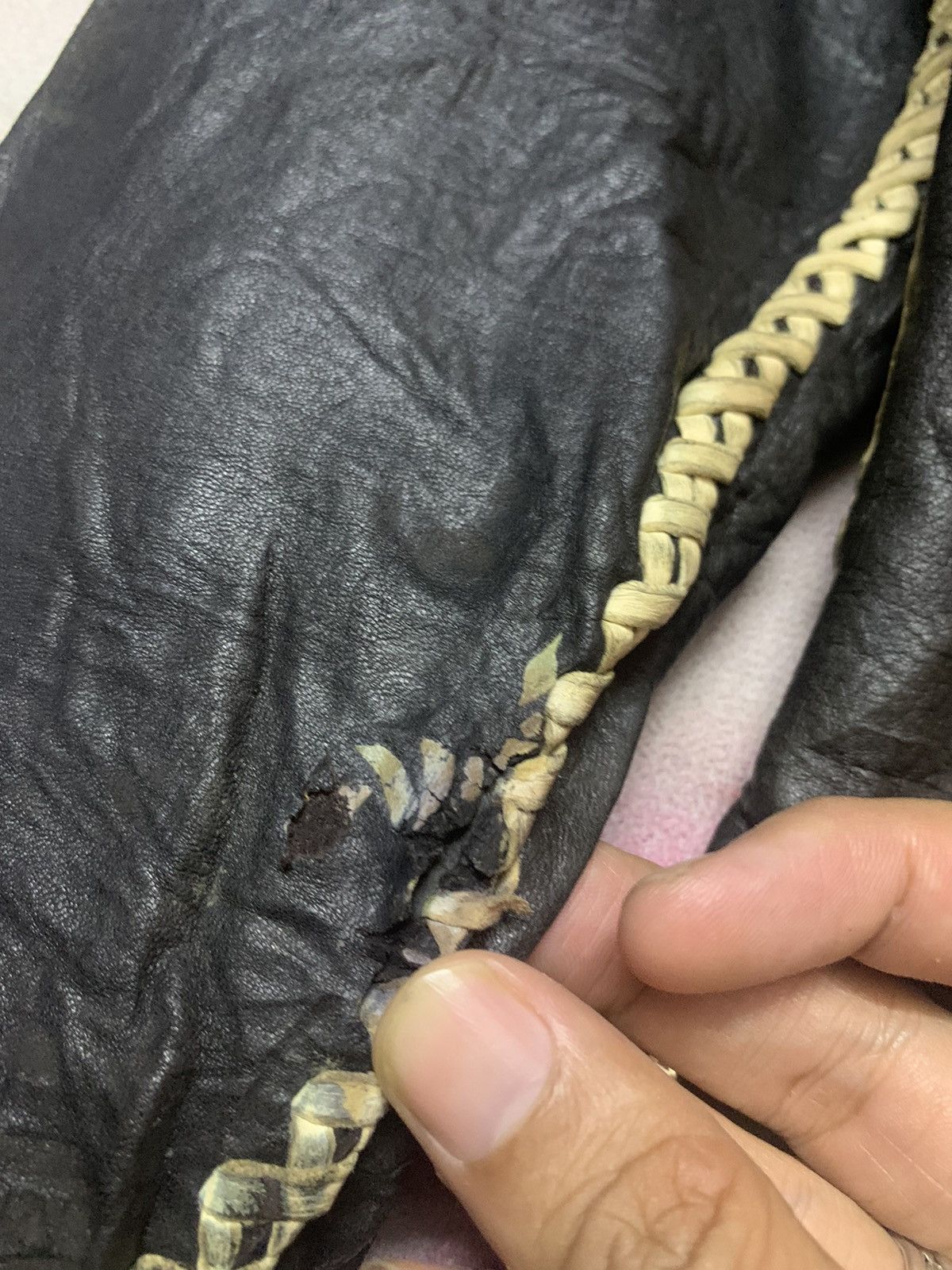 KMRii × Leather Custom Buckman Houston Studed Leather Swarovski Size US S / EU 44-46 / 1 - 7 Thumbnail
