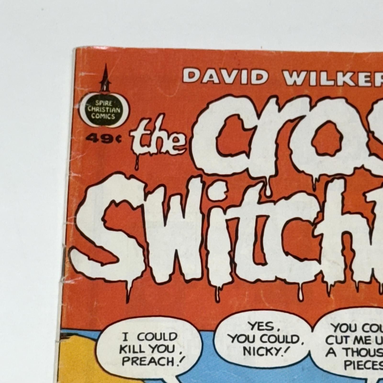 Designer VTG 1972 Cross And The Switchblade Comic Book Wilkerson VF+ Size ONE SIZE - 2 Thumbnail