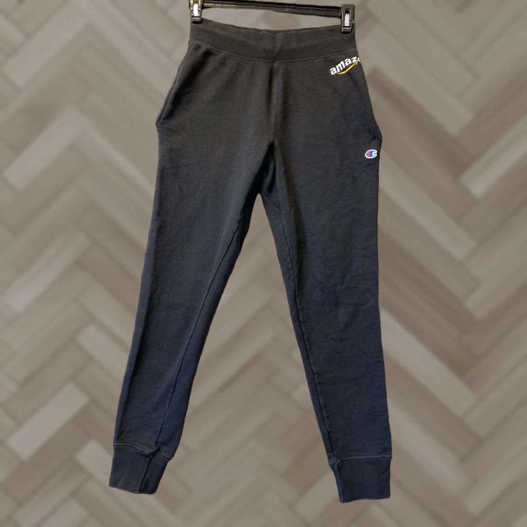 Champion Champion Athletic Sweatpants Men's Size S Black Joggers Sports Activewear Size US 29 - 1 Thumbnail