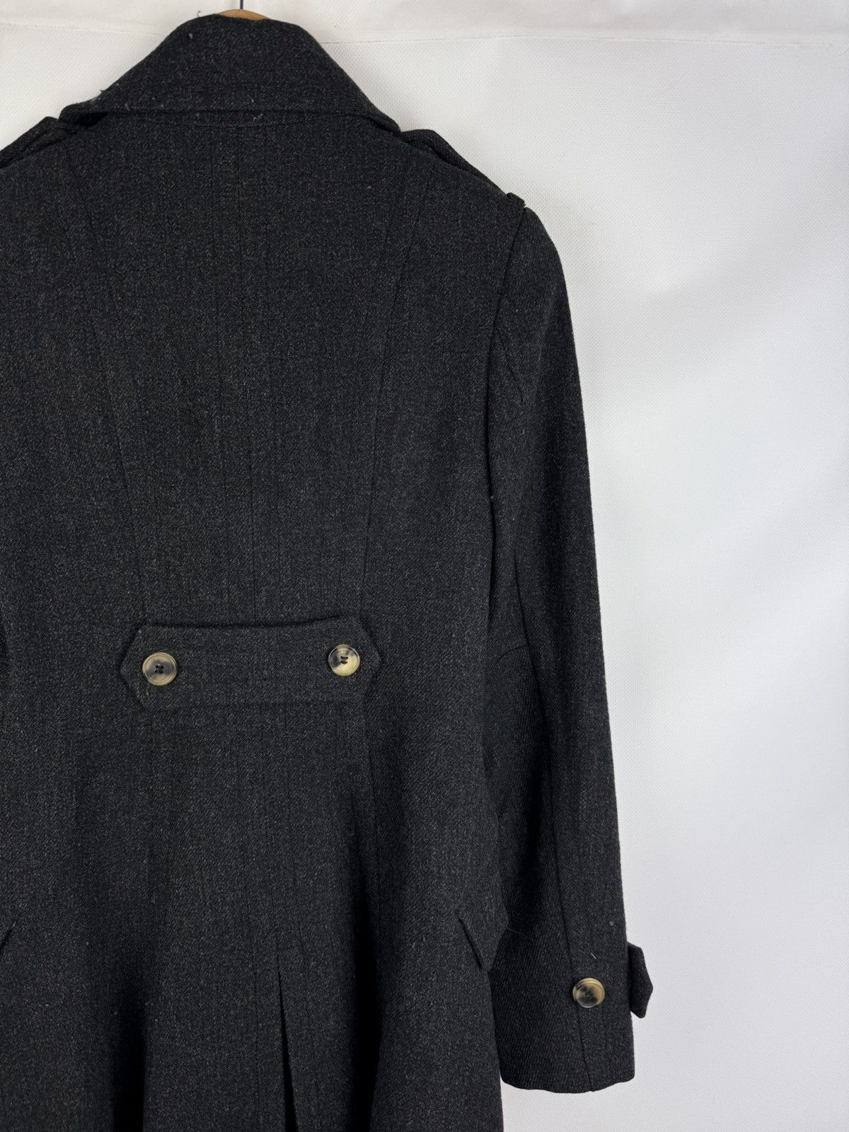 Allsaints × Japanese Brand Allsaints Ladies Double Breasted Wool Boni Wool Coat Jacket Size M / US 6-8 / IT 42-44 - 18 Thumbnail