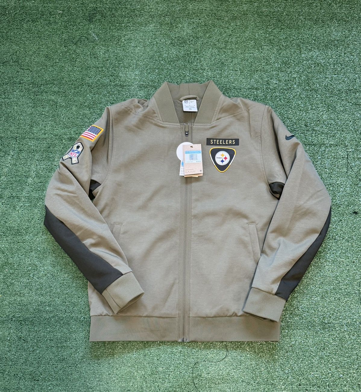 Nike Pittsburgh Steelers Nike NFL Salute to Service Full Zip Size US M / EU 48-50 / 2 - 1 Thumbnail