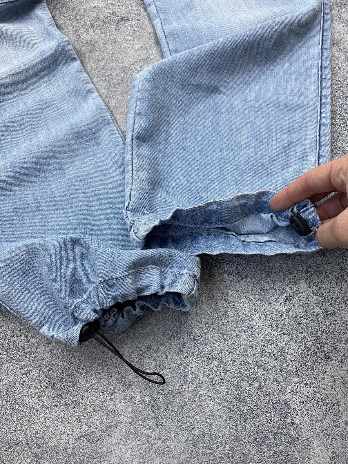 Japanese Brand × Vintage Cargo Jeans Dirty Pants crash denim thrashed y2k distressed Size US 34 / EU 50 - 10 Thumbnail
