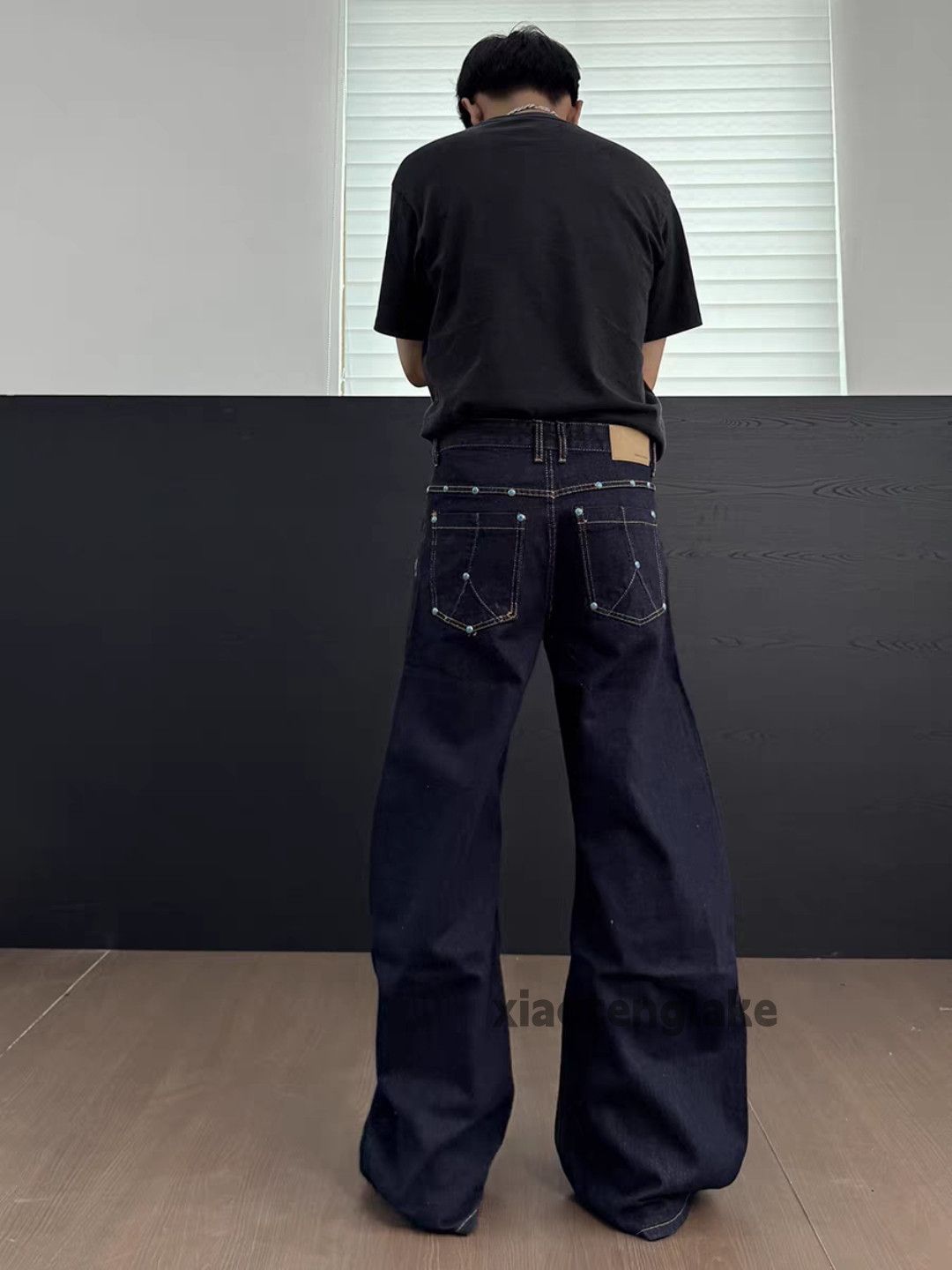Jean ltx loose baggy skate hiphop flared yuppie bootcut jeans Size US 32 / EU 48 - 9 Thumbnail