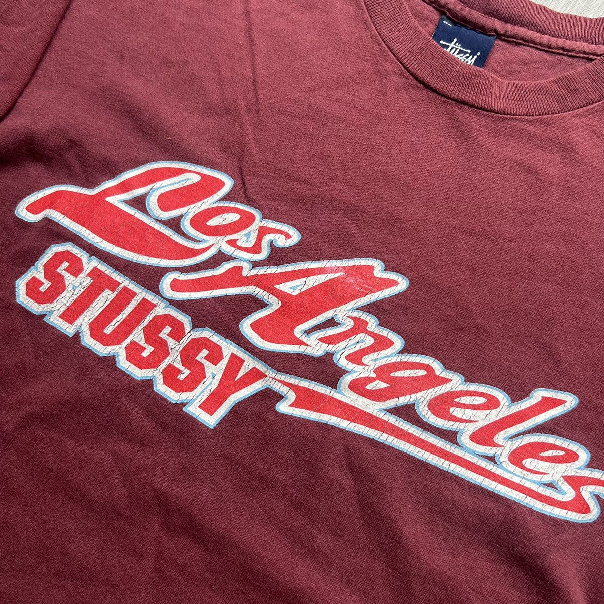 Stussy 90s Stussy Los Angeles T shirt USA Size US M / EU 48-50 / 2 - 3 Thumbnail