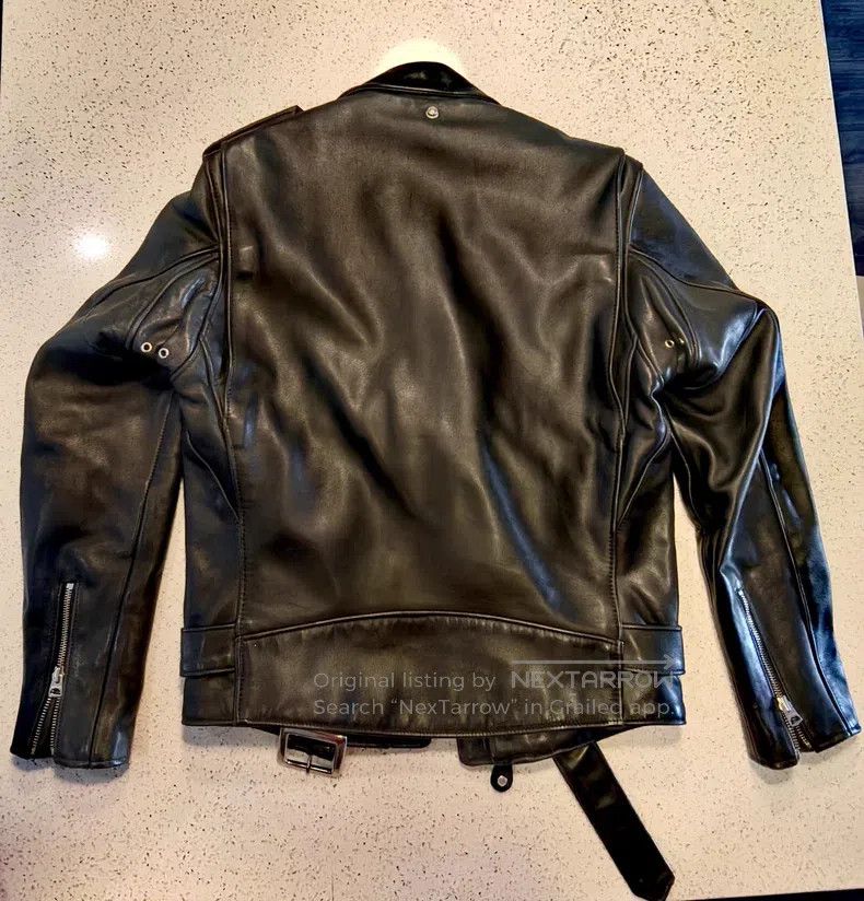 Schott Schott Leather coat Size US XS / EU 42 / 0 - 7 Thumbnail