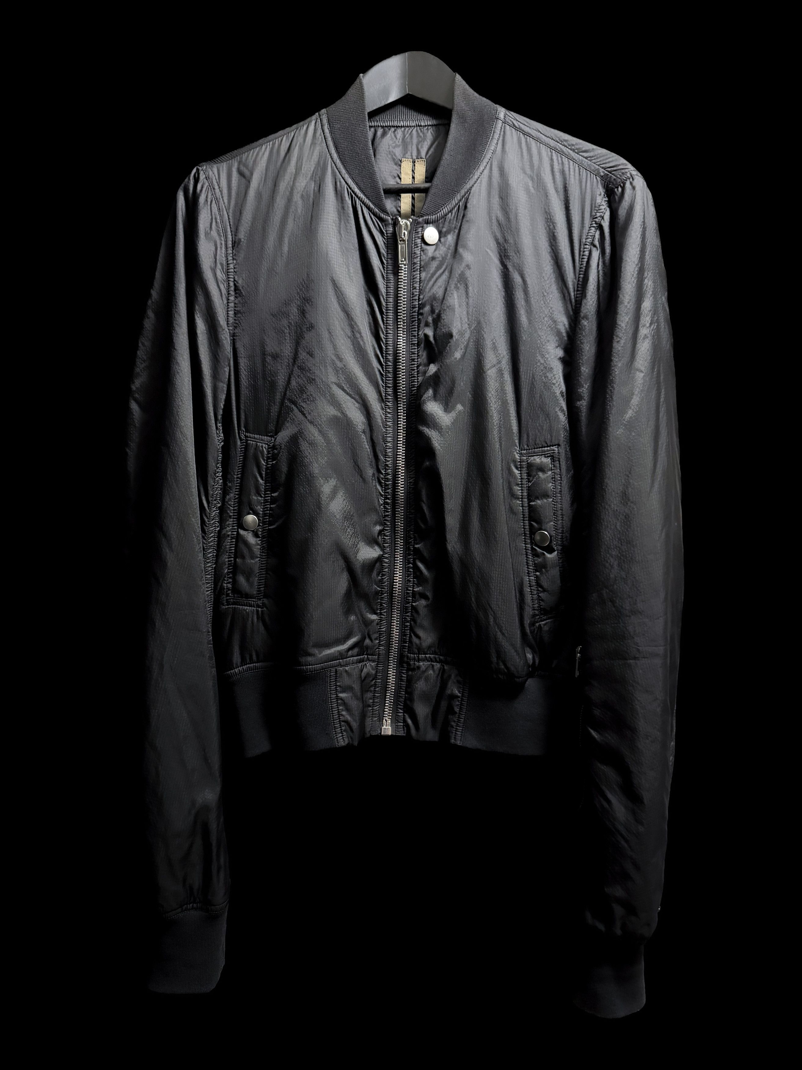 FW18 ZIPPED GLITTER FLIGHT BOMBER JACKET