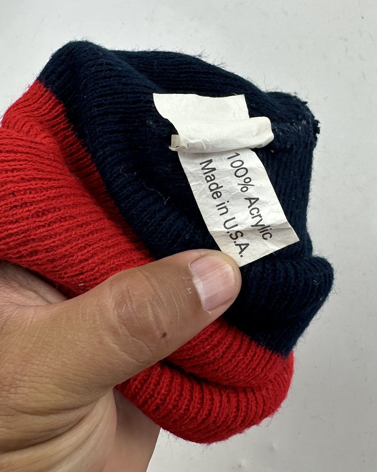 Fila × Vintage vintage made in usa fila beanie hat tc28 Size ONE SIZE - 4 Thumbnail
