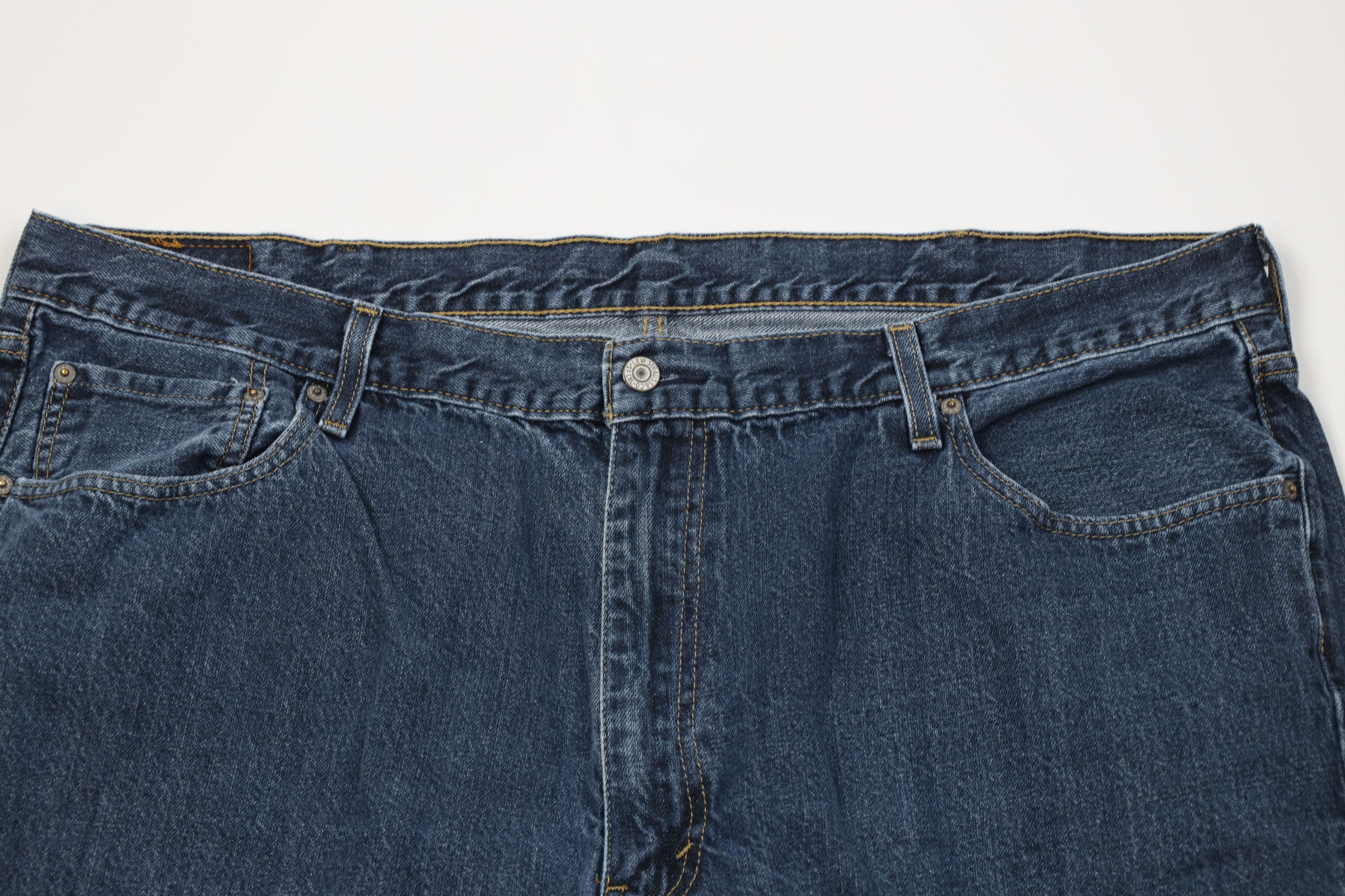Levi's Vintage Y2K Levis 559 Relaxed Straight Wide Leg Denim Jeans Size US 44 / EU 60 - 2 Thumbnail