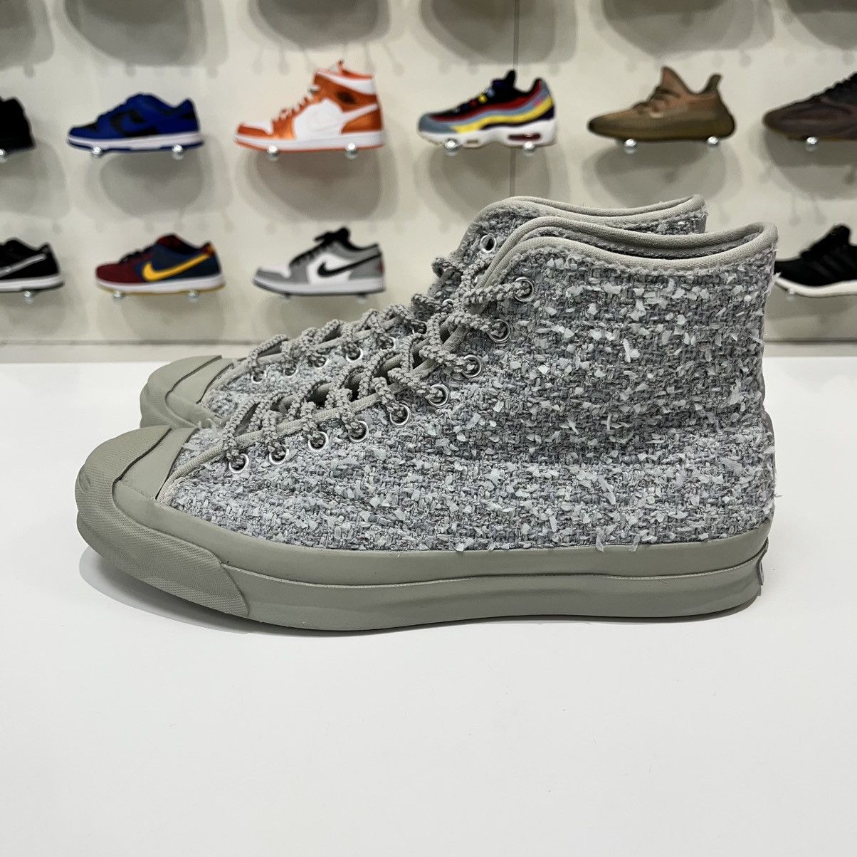 Converse Converse x Bunney Jack Purcell High Top Grey Size US 9.5 / EU 42-43 - 3 Thumbnail