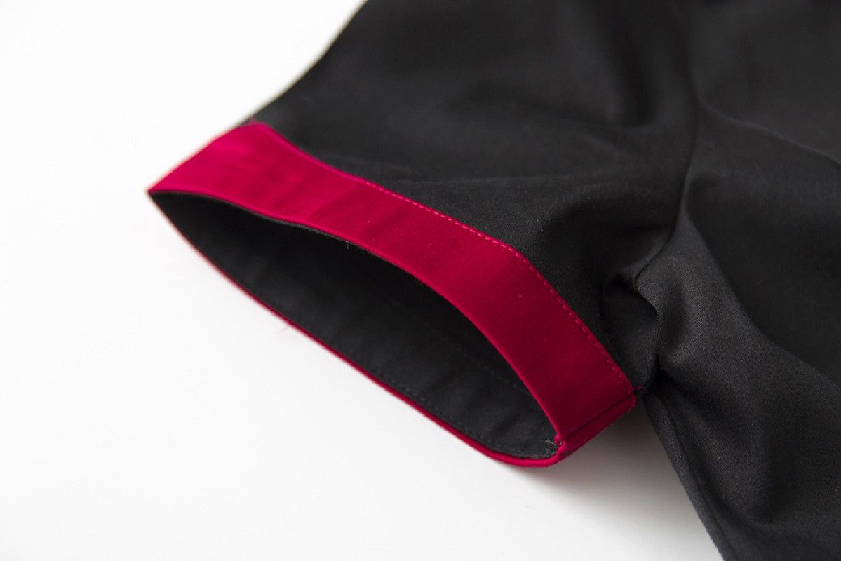 Other Elegant Button Stand A-Line Women Slim Dresses with Pocket Size L / US 10 / IT 46 - 8 Thumbnail