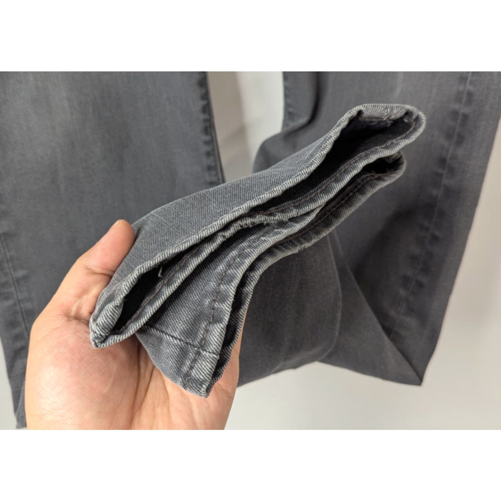 Levi's Levi's Jeans 513 Slim Straight Men's Size 38x34 Gray 08513-0479 Stealth Stretch Denim Cotton Polyester Elastane Size US 38 / EU 54 - 3 Thumbnail