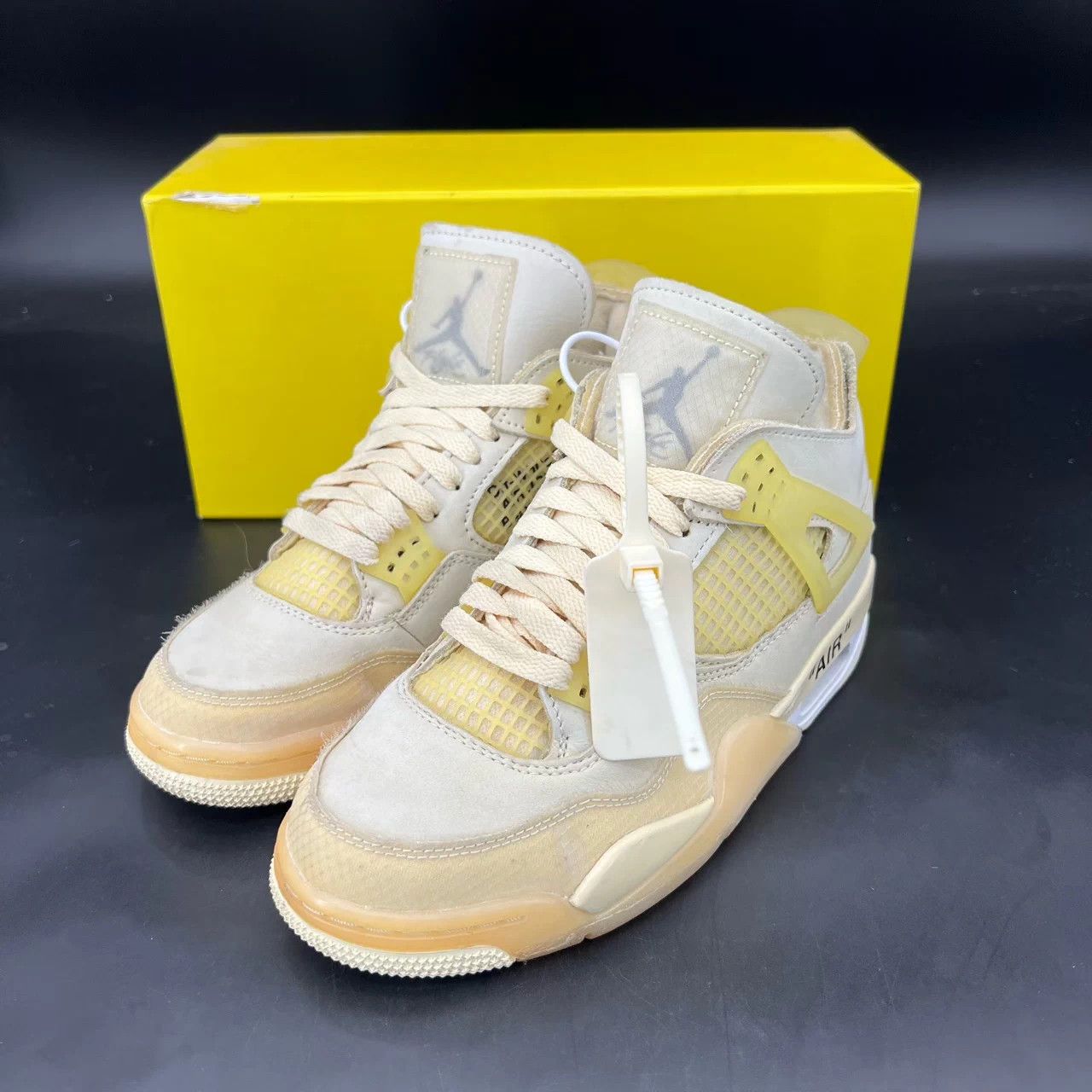 Nike AJ4 White Sail 37.5 Worn 3x Like New Size US 6.5 / IT 36.5 - 1 Thumbnail
