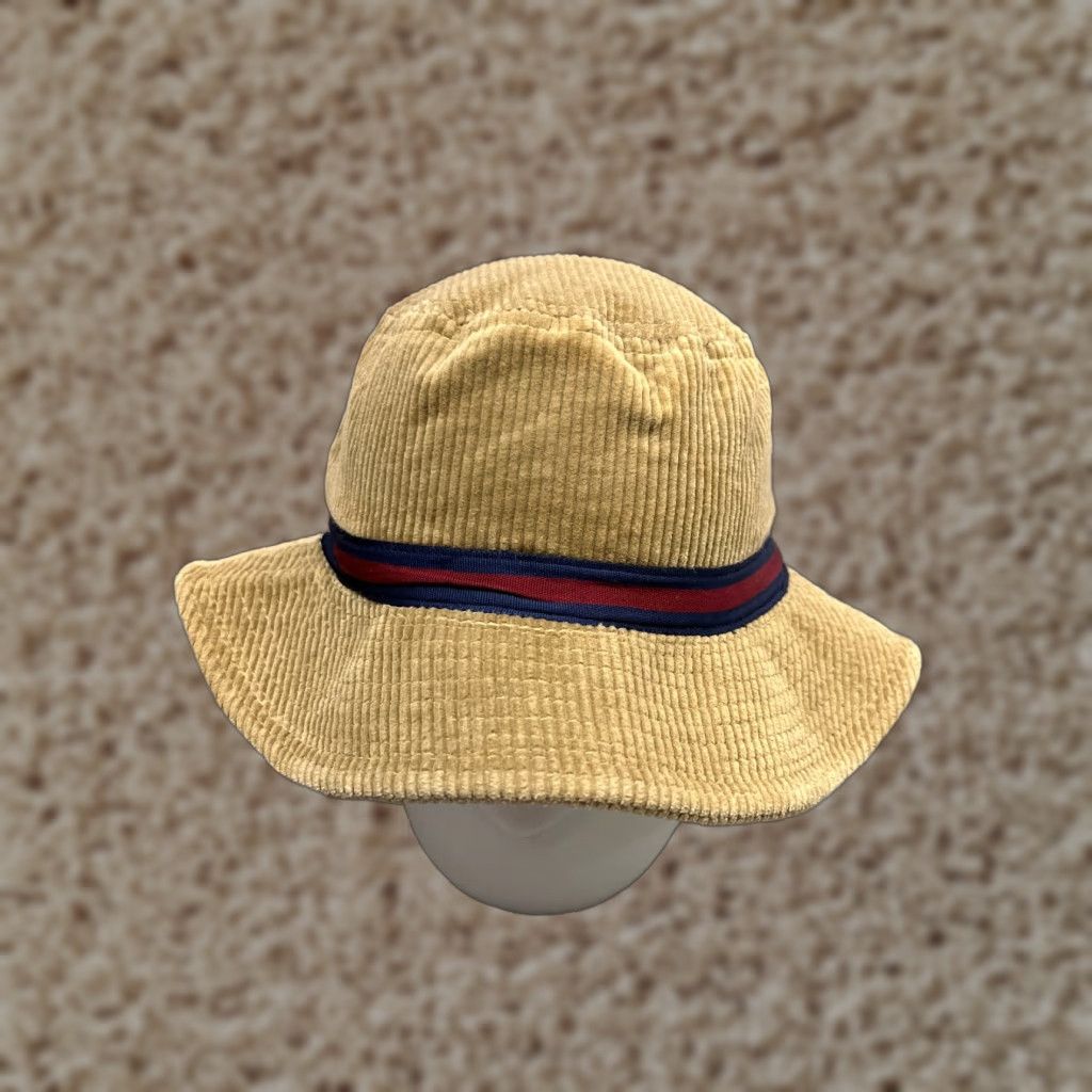 VINTAGE Fink Classics Bucket Hat Adult One Size Beige Cotton