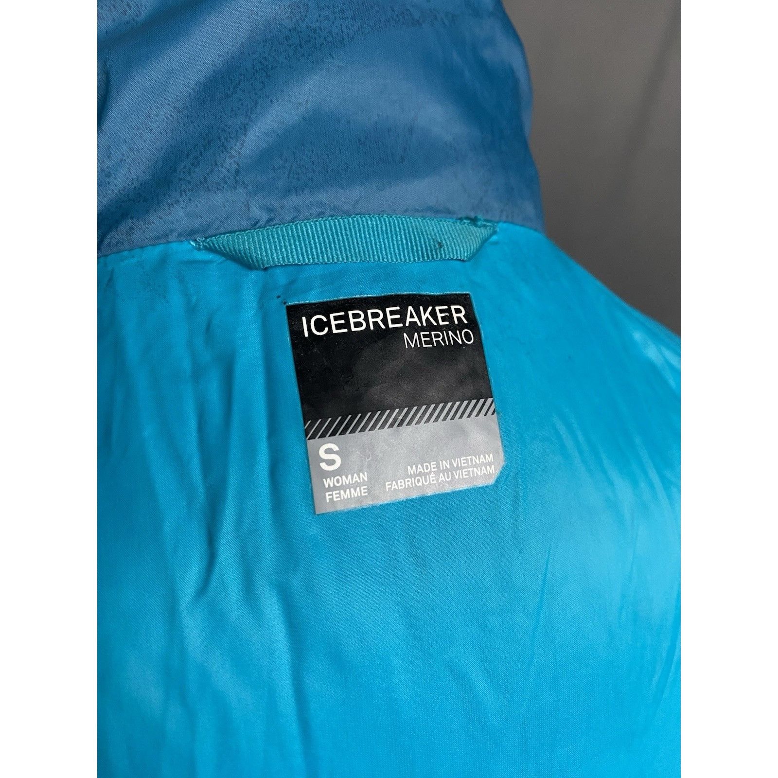 Icebreaker Icebreaker Women's Blue Quilted Merino Wool Insulated Jacket Size S / US 4 / IT 40 - 10 Thumbnail