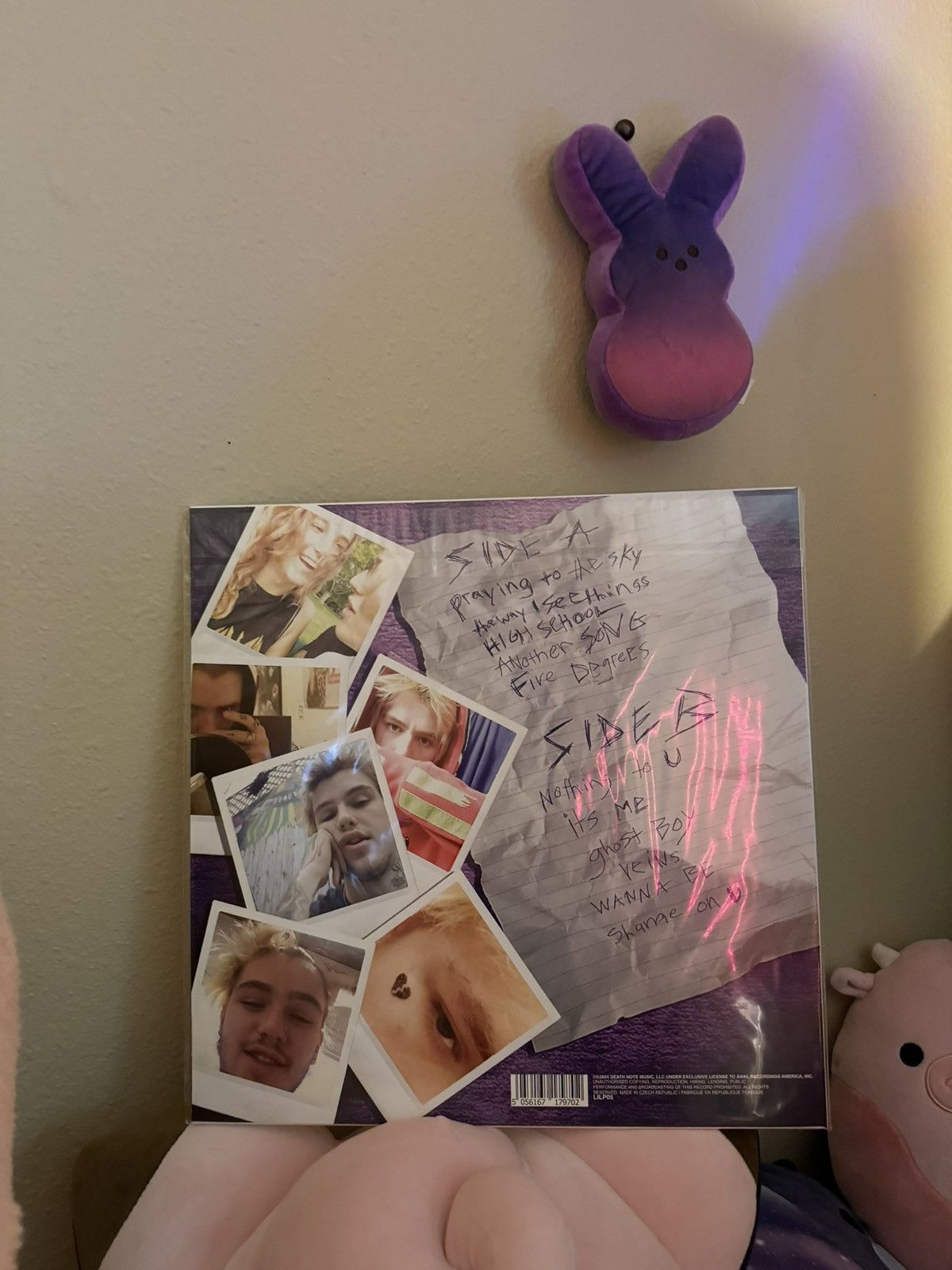 Lil Peep LIL PEEP PART ONE Sugar Purple Vinyl 45 record gothboiclique Size ONE SIZE - 8 Thumbnail