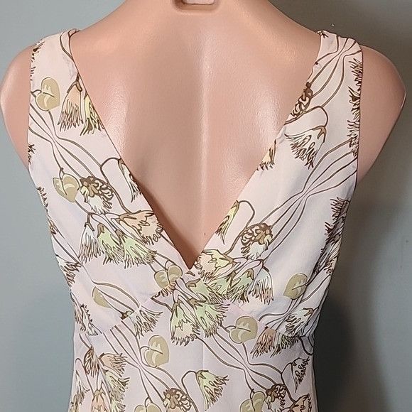 Vintage Vintage Y2K Floral Silk Dress Silky Slip Size S / US 4 / IT 40 - 9 Thumbnail