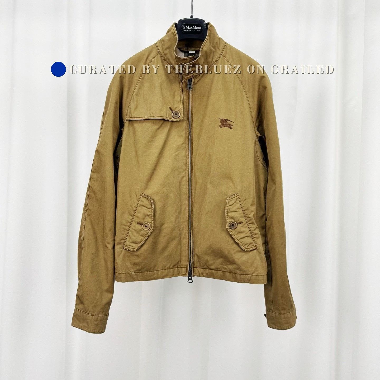 Burberry Burberry Embroidered War Horse Zipper Jacket Size US S / EU 44-46 / 1 - 1 Thumbnail