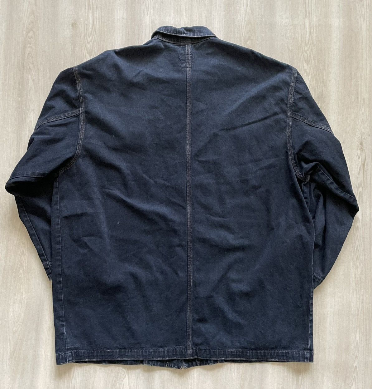 Designer × Gap × Vintage Vintage Gap Denim Premier Standard Chore Jacket Sz XL Size US XL / EU 56 / 4 - 4 Thumbnail