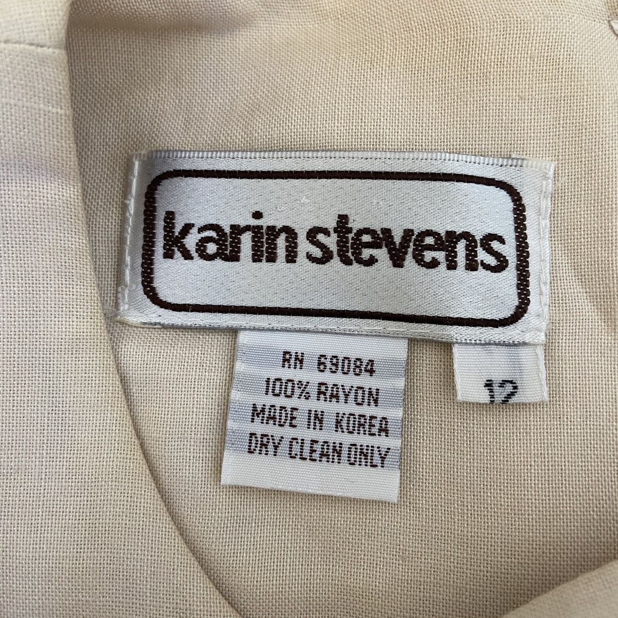Vintage Vintage Karin Stevens Women’s Pilgrim Dress Size 12 Size XL / US 12-14 / IT 48-50 - 10 Thumbnail