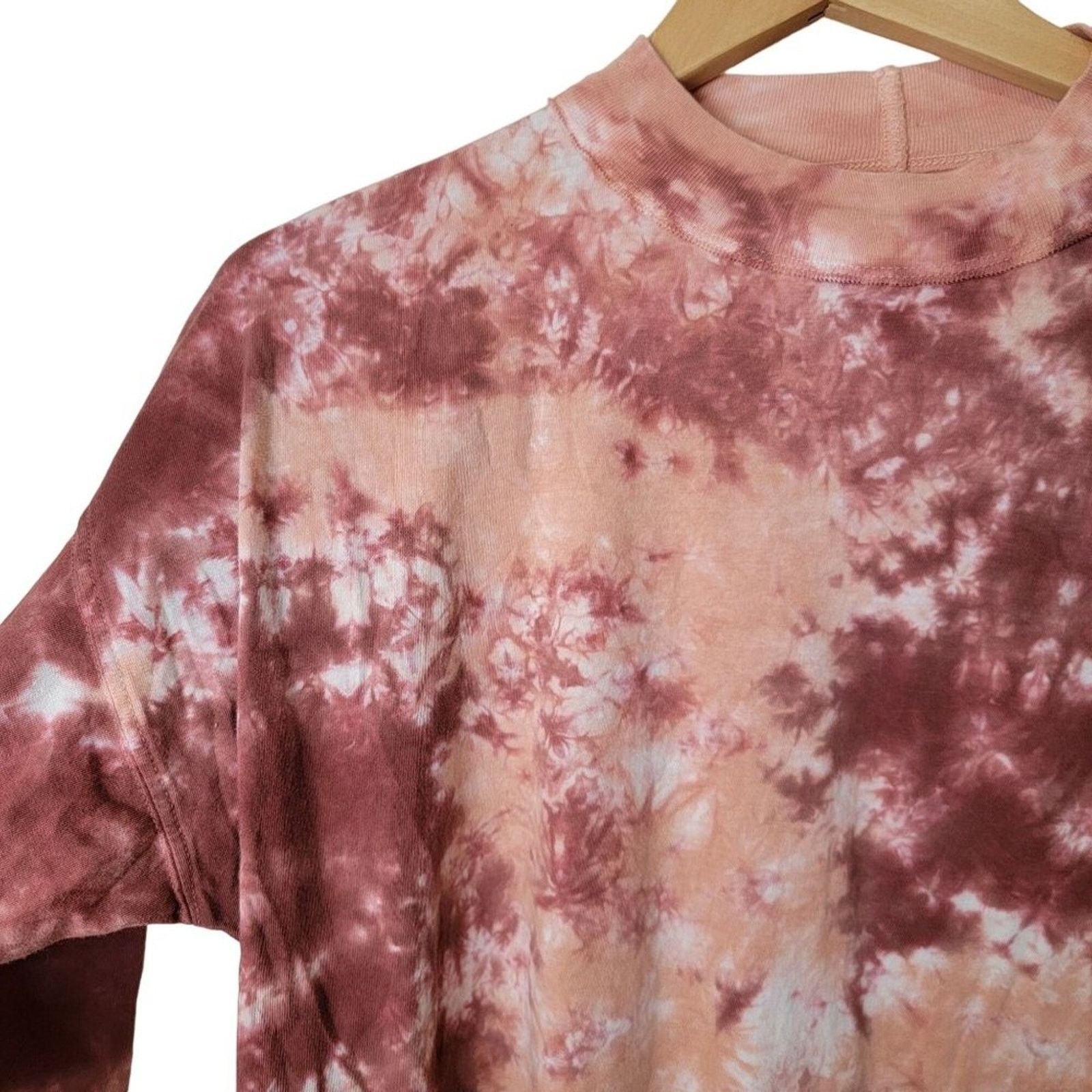 Free People Free People Be Free Womens Tie Dye Long Sleeve Tee Festival Size XS / US 0-2 / IT 36-38 - 4 Thumbnail