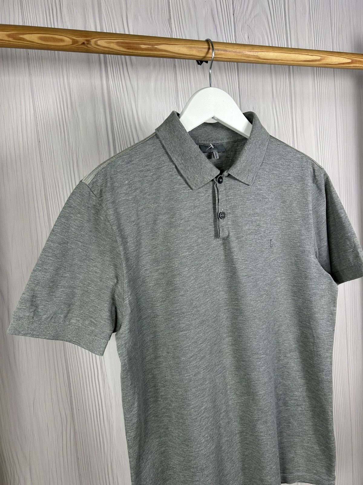 Lanvin LANVIN Made In Italy 2 Buttons Embroidered Logo Polo Size L Size US L / EU 52-54 / 3 - 2 Thumbnail