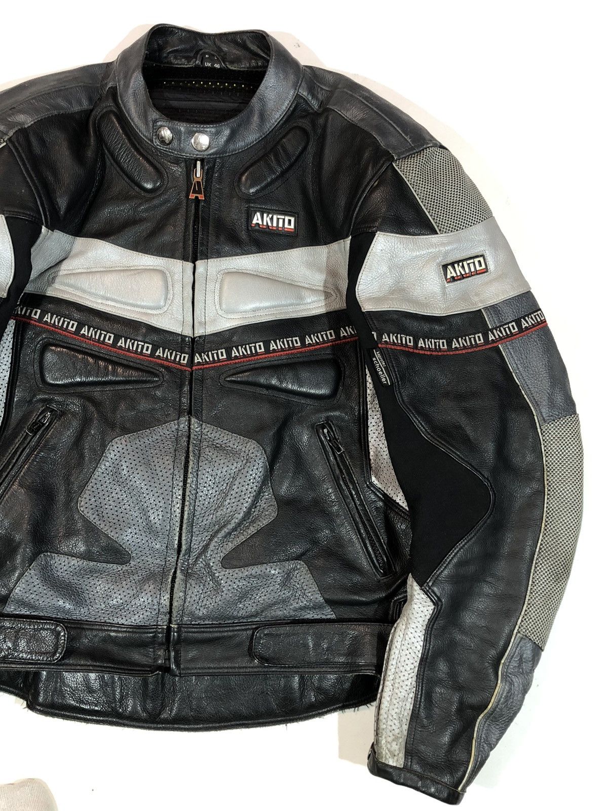 Dainese × Ferrari × Yamaha Akito leather jacket motorcycle Racing vintage Size US S / EU 44-46 / 1 - 6 Thumbnail