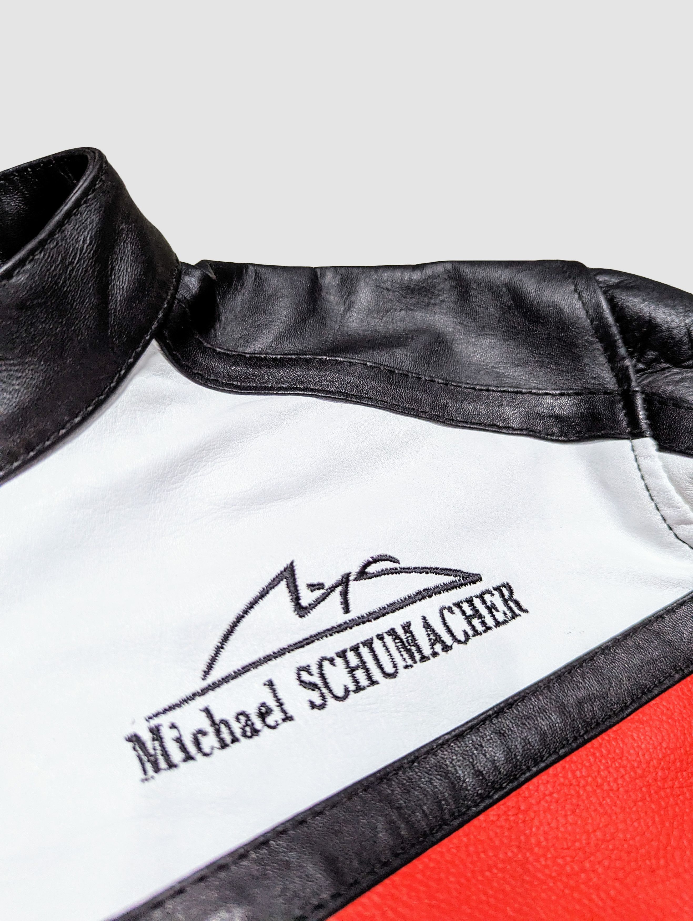 Ferrari VINTAGE Ferrari Leather Jacket Rare F1 Streetwear Racing Size US L / EU 52-54 / 3 - 6 Thumbnail